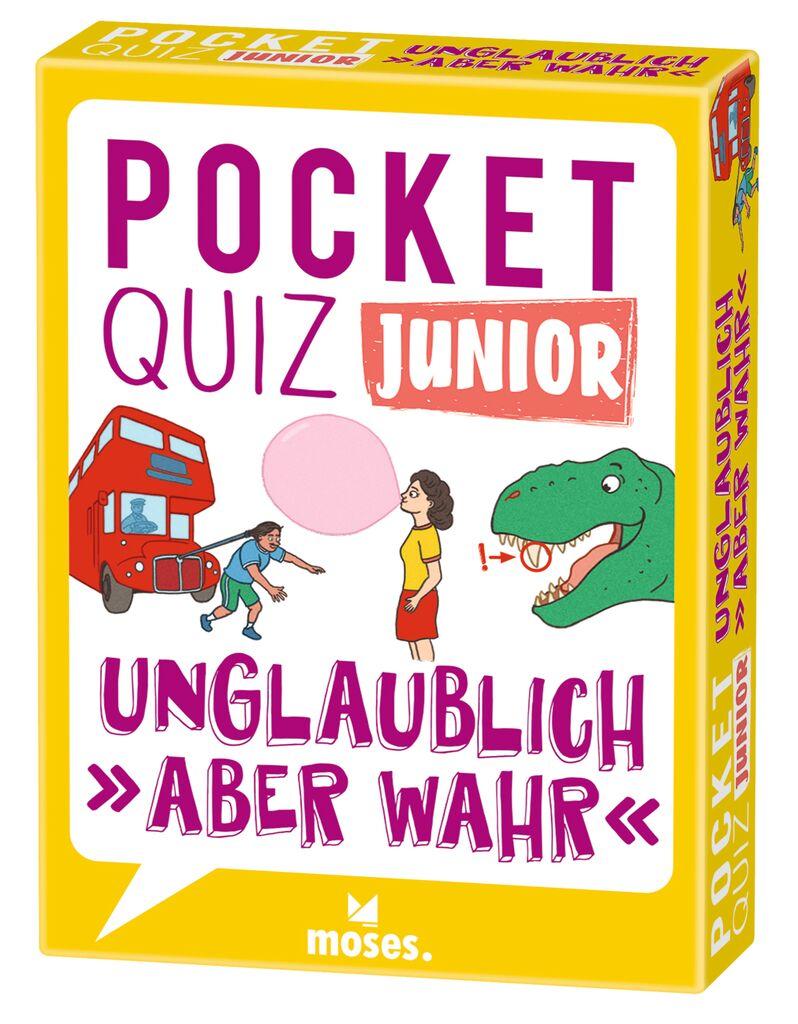 Pocket Quiz junior Unglaublich, aber wahr