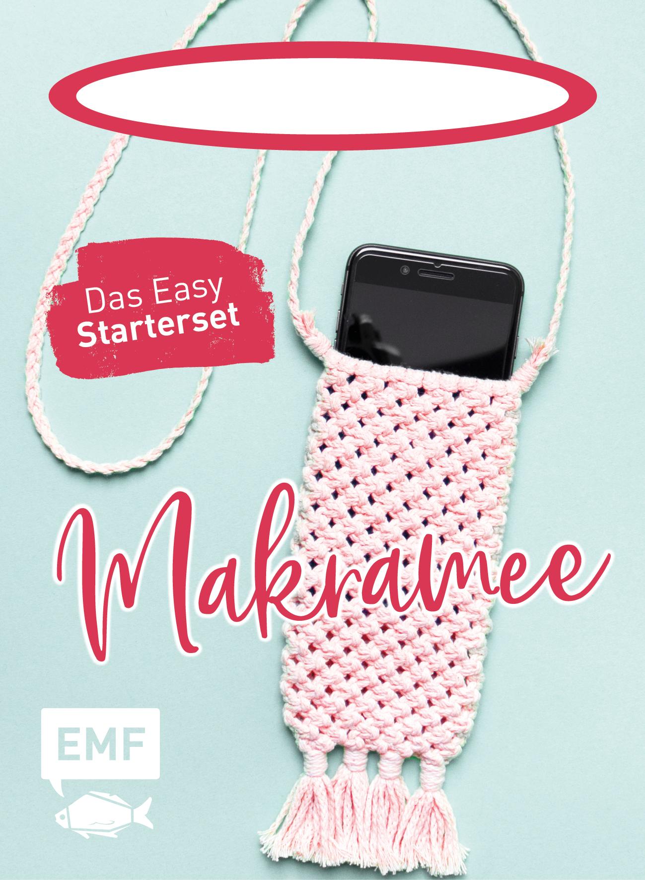 Makramee - das Easy Starterset für deine trendige Handytasche