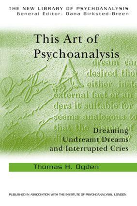 This Art of Psychoanalysis