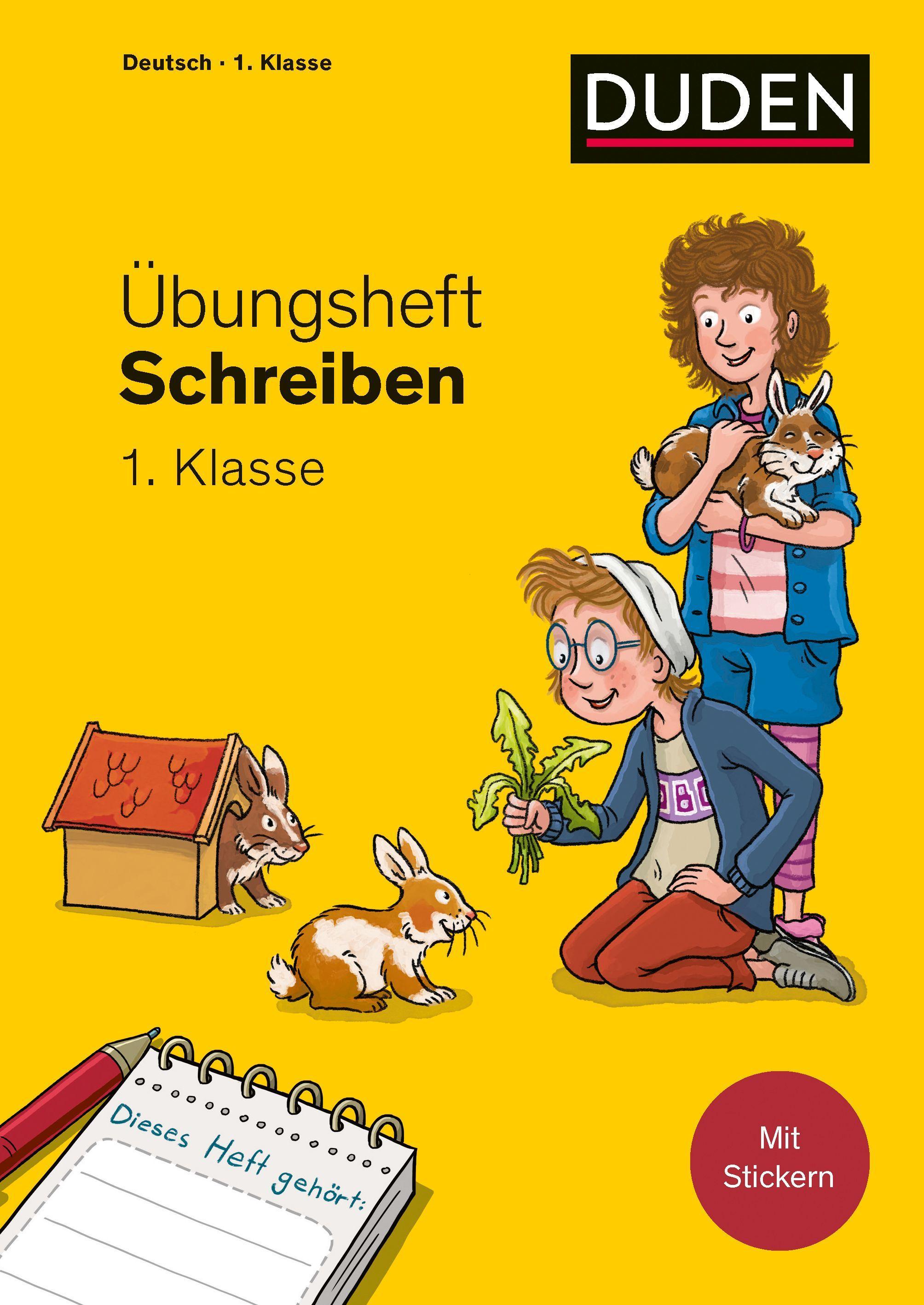 Übungsheft - Schreiben 1. Klasse