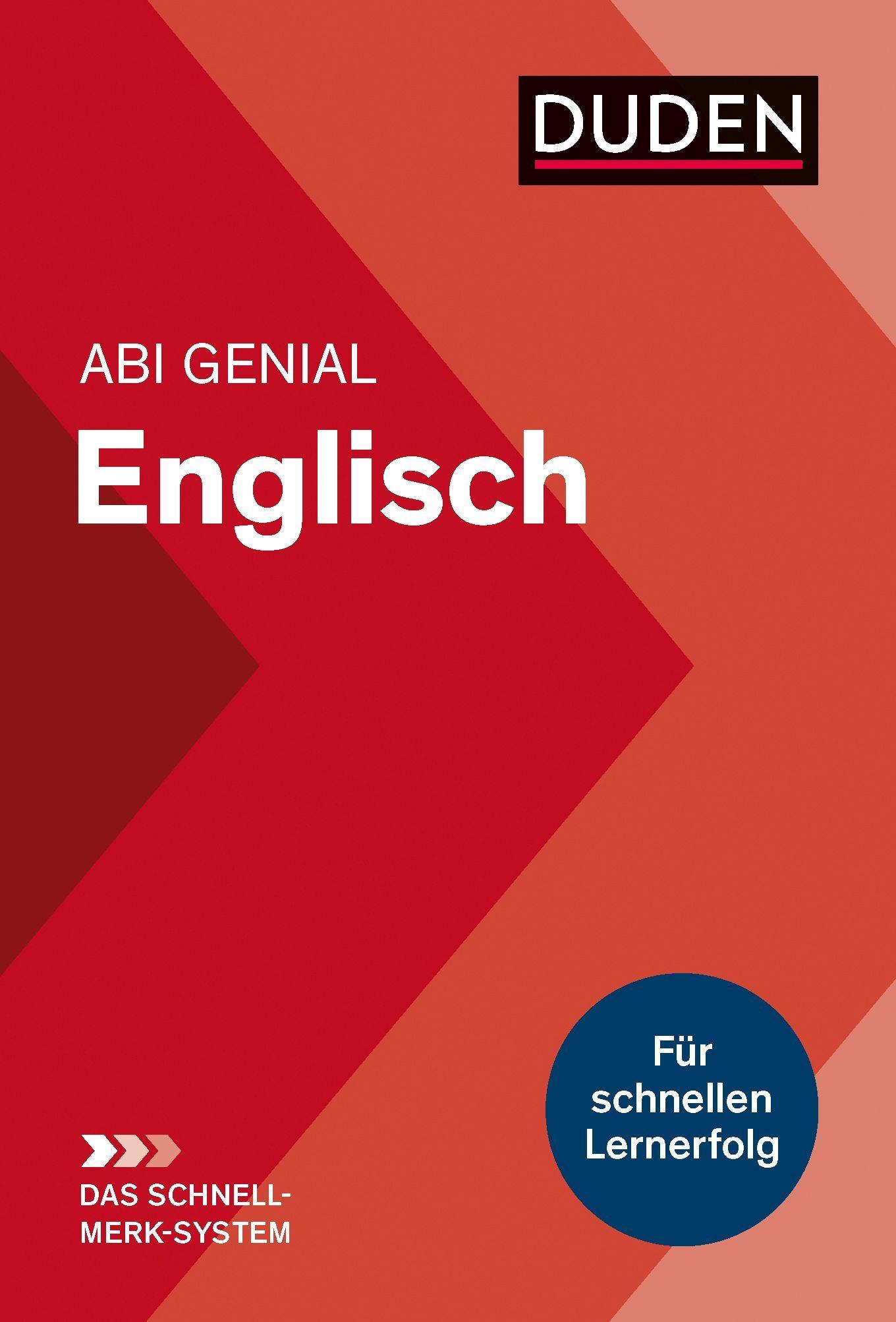 Abi genial Englisch: Das Schnell-Merk-System