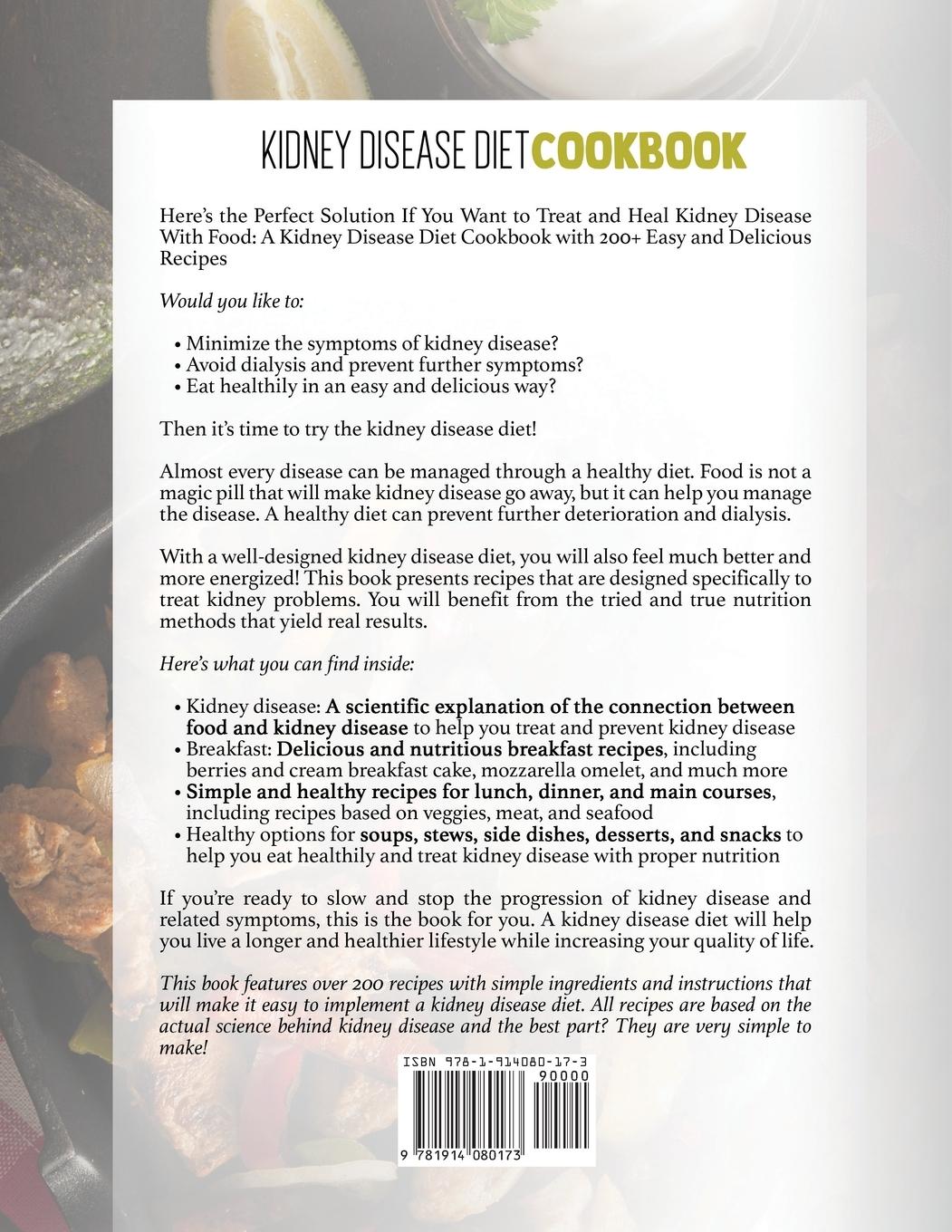 KIDNEY DISEASE DIET COOKBOOK