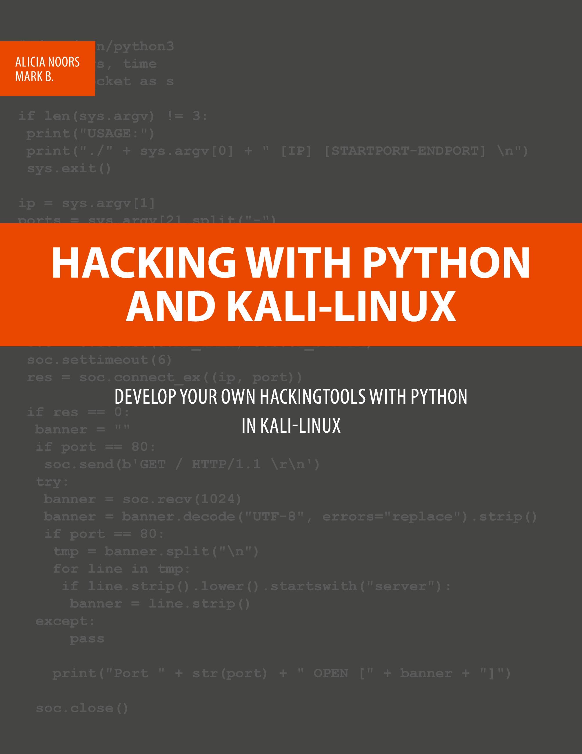 Hacking with Python and Kali-Linux