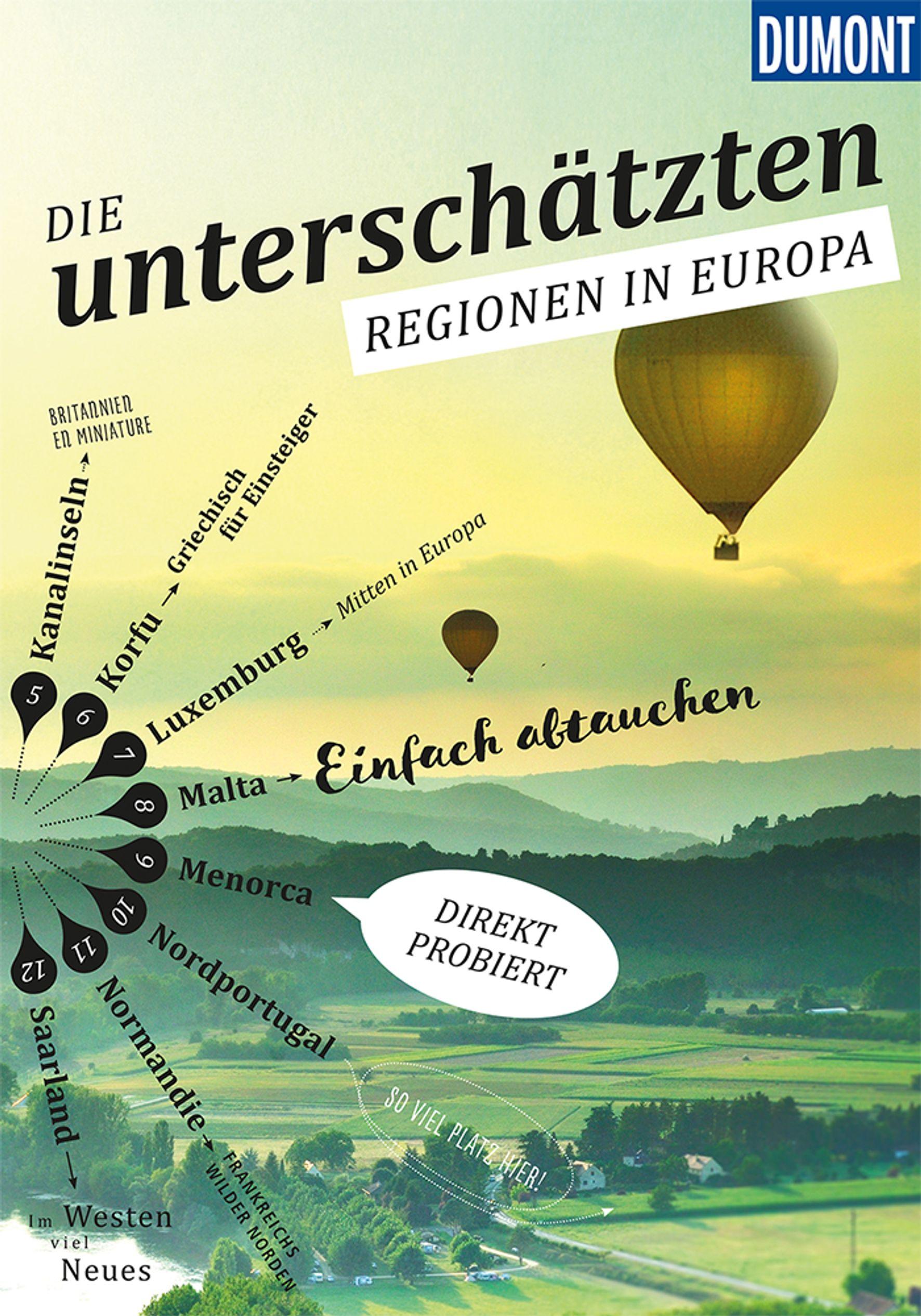 DuMont Bildband Die Unterschätzten Regionen in Europa