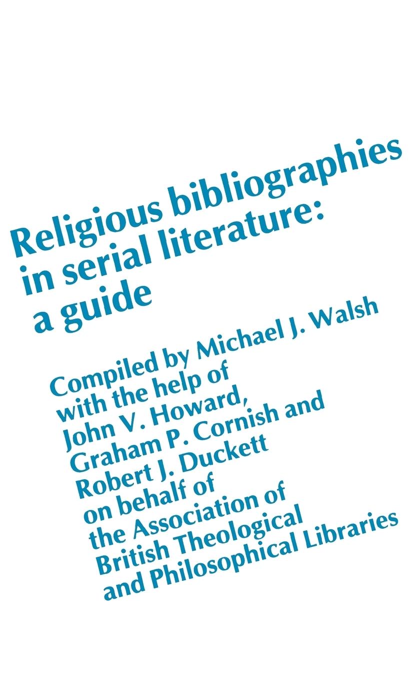 Religious Bibliographies in Serial Literature