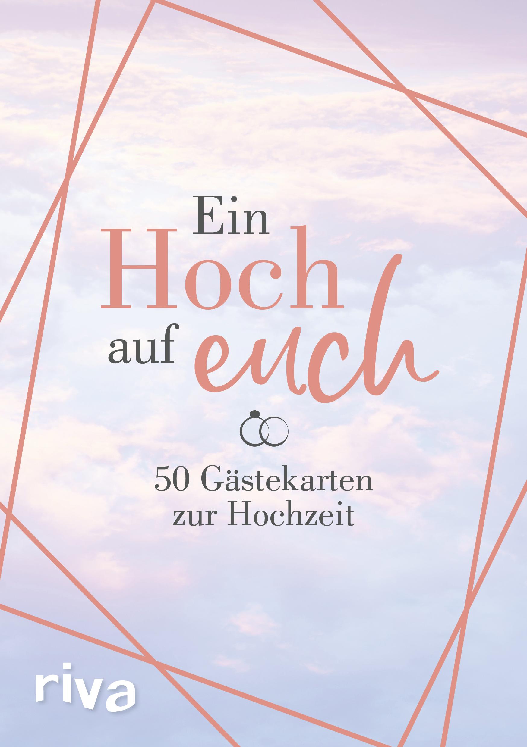 Ein Hoch auf euch - 50 Gästekarten zur Hochzeit