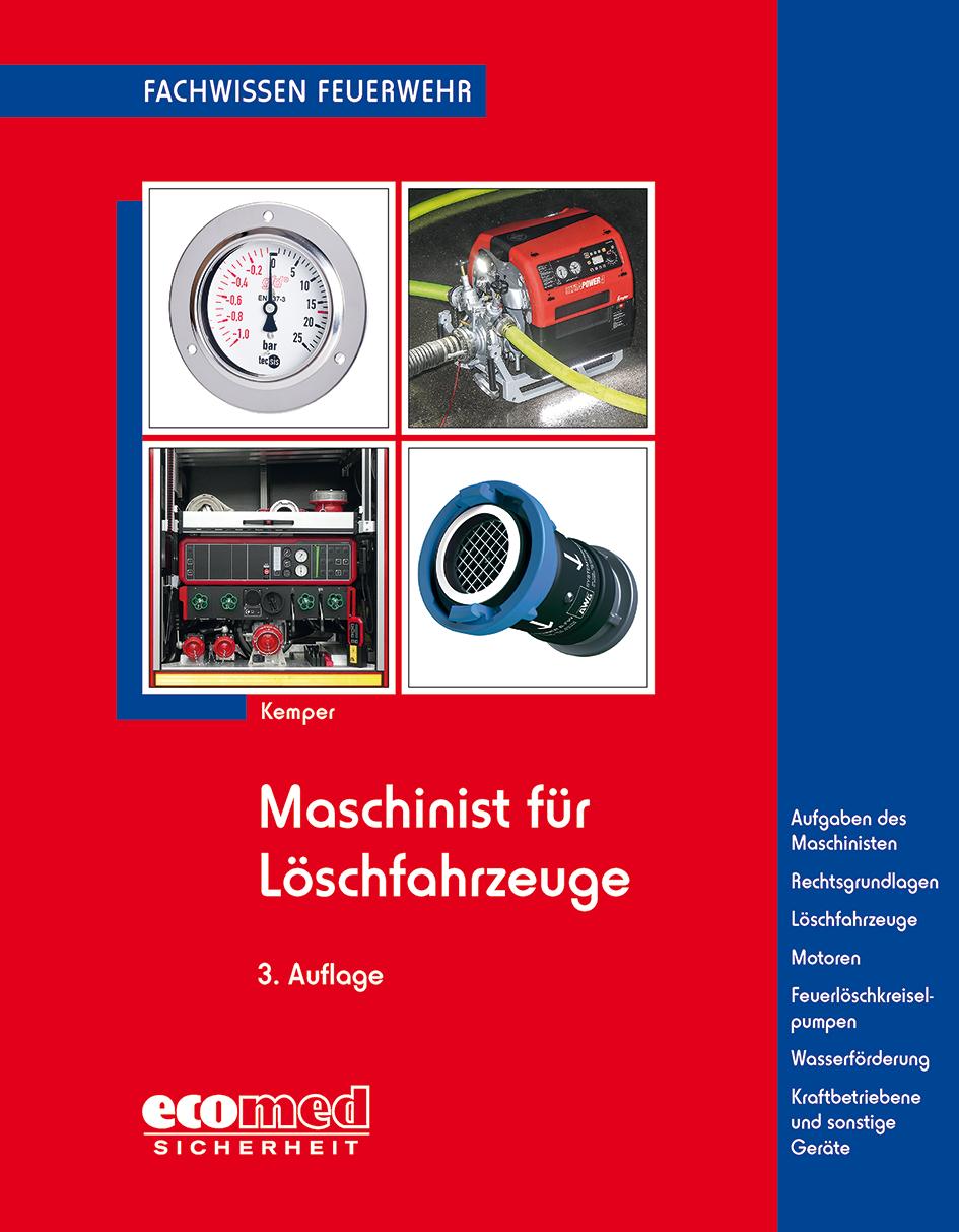 Maschinist für Löschfahrzeuge