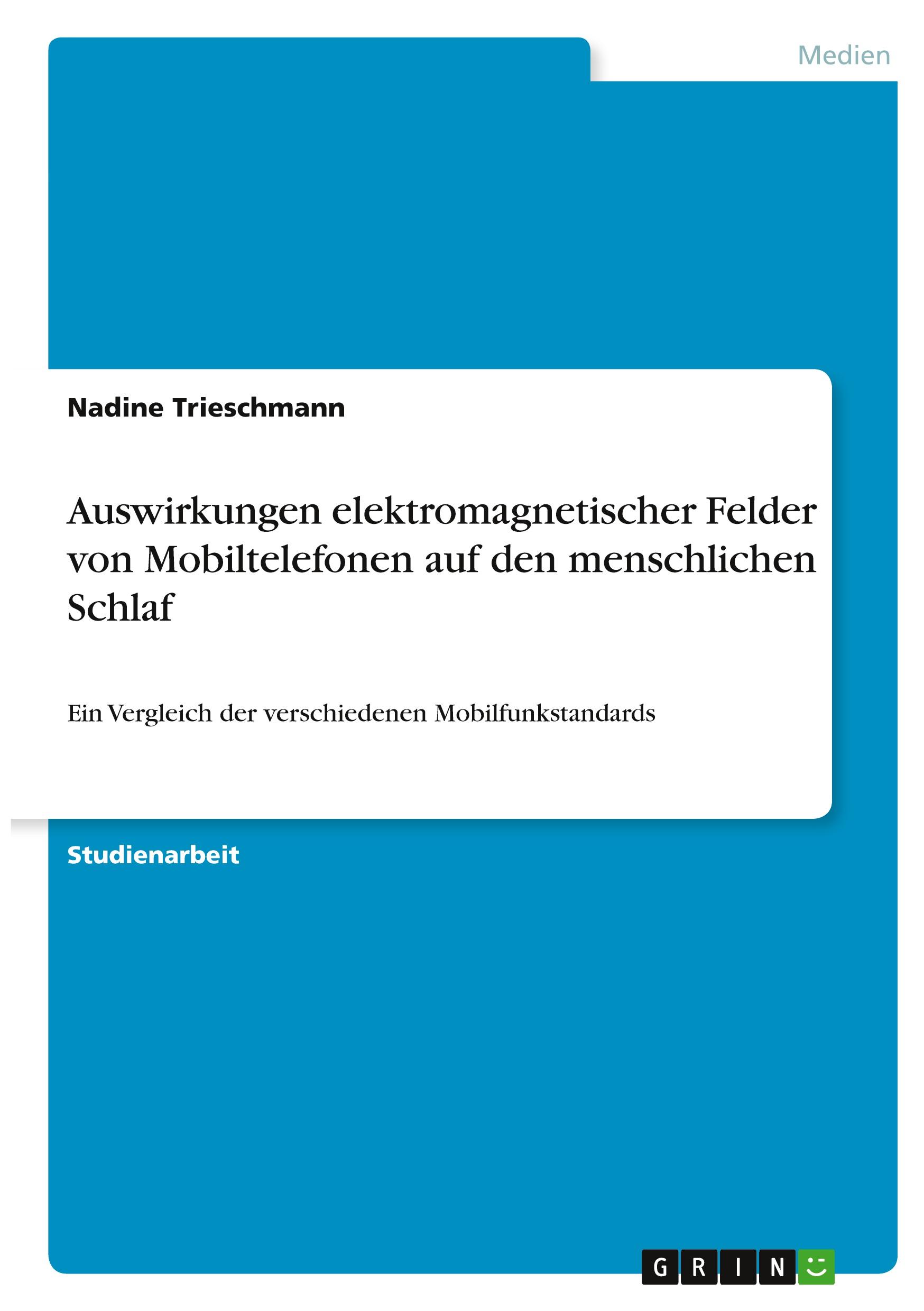 Auswirkungen elektromagnetischer Felder von Mobiltelefonen auf den menschlichen Schlaf