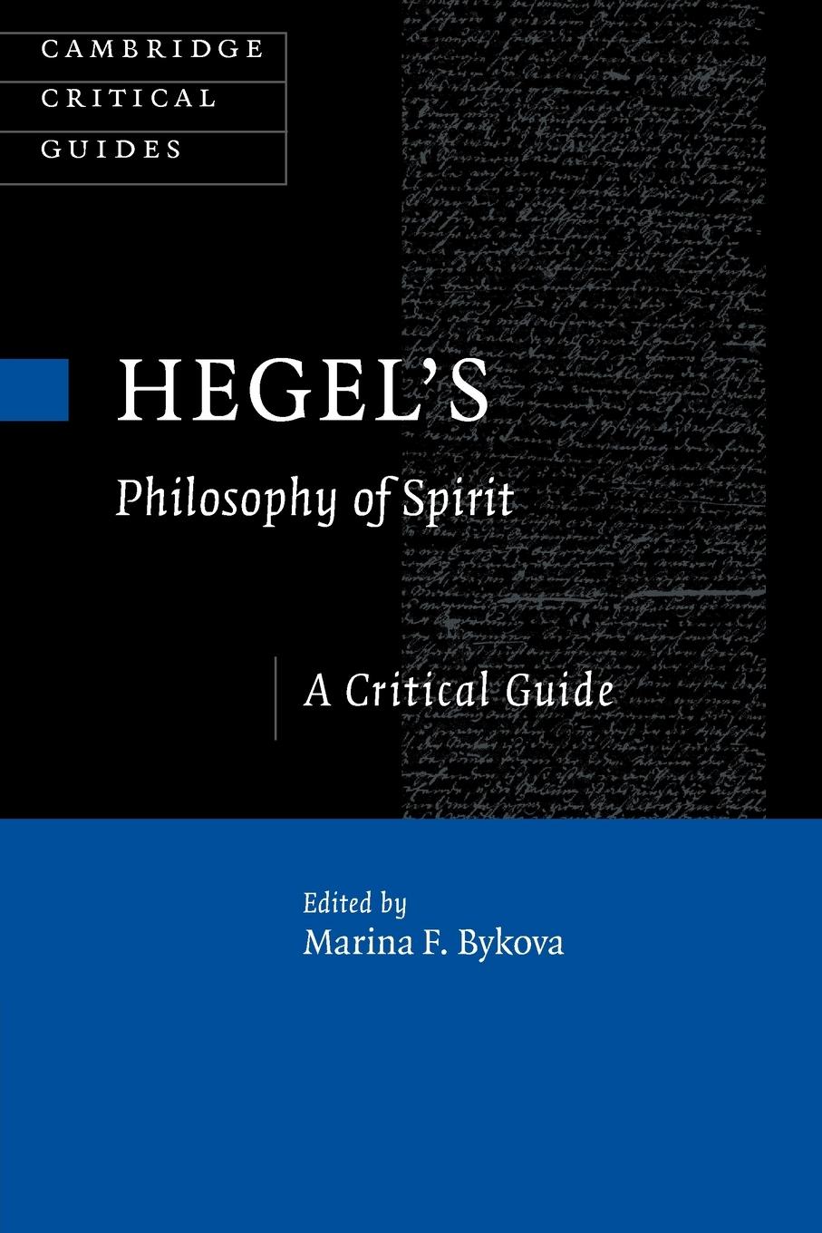 Hegel's Philosophy of Spirit