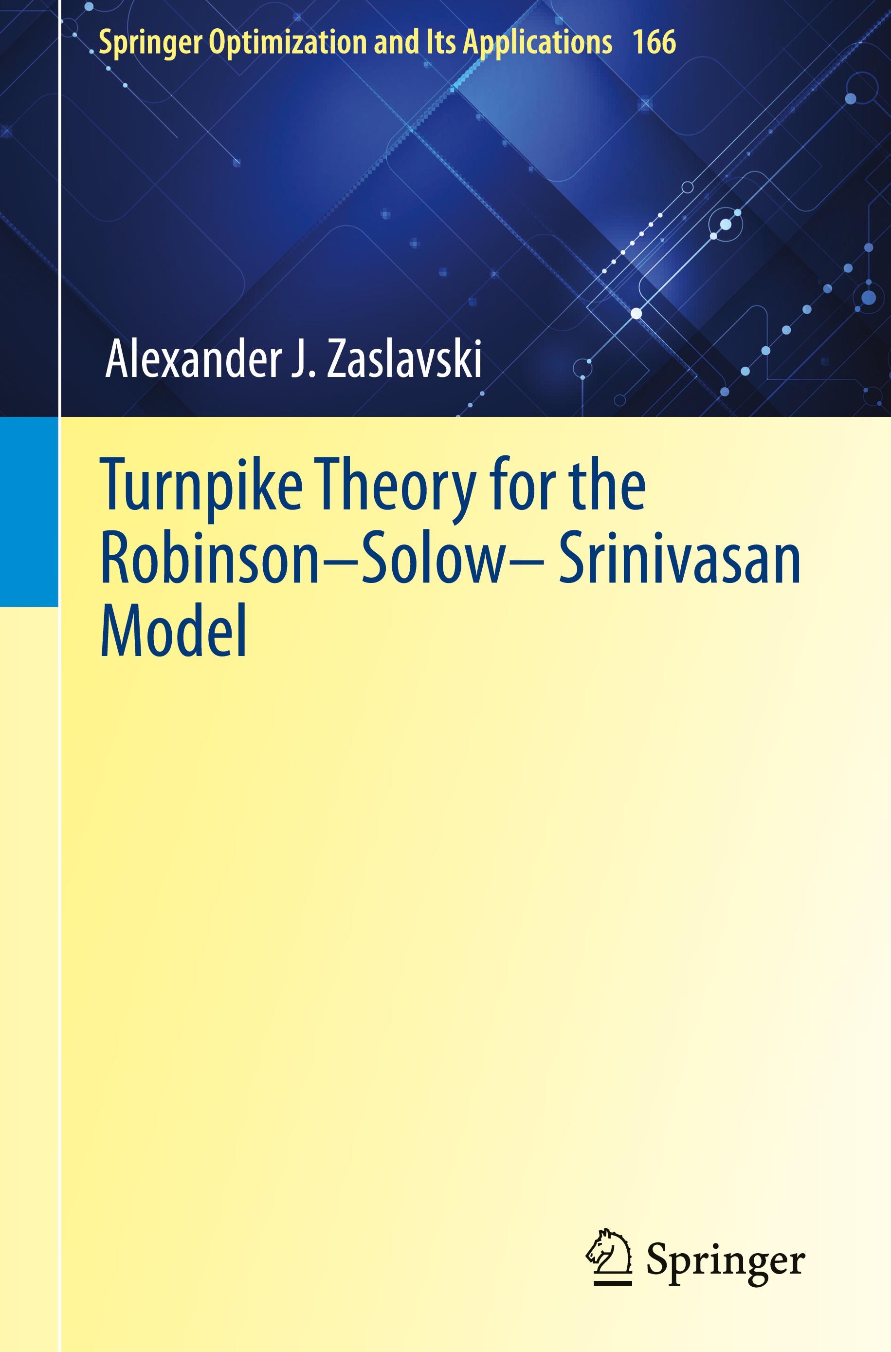 Turnpike Theory for the Robinson¿Solow¿Srinivasan Model