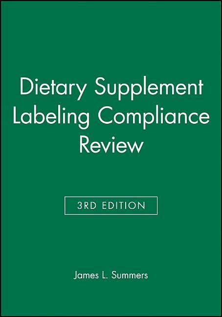 Dietary Supplement Labeling Compliance Review