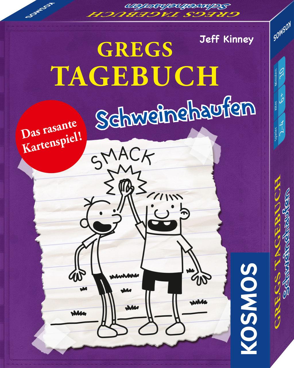 Kartenspiel Gregs Tagebuch - Schweinehaufen