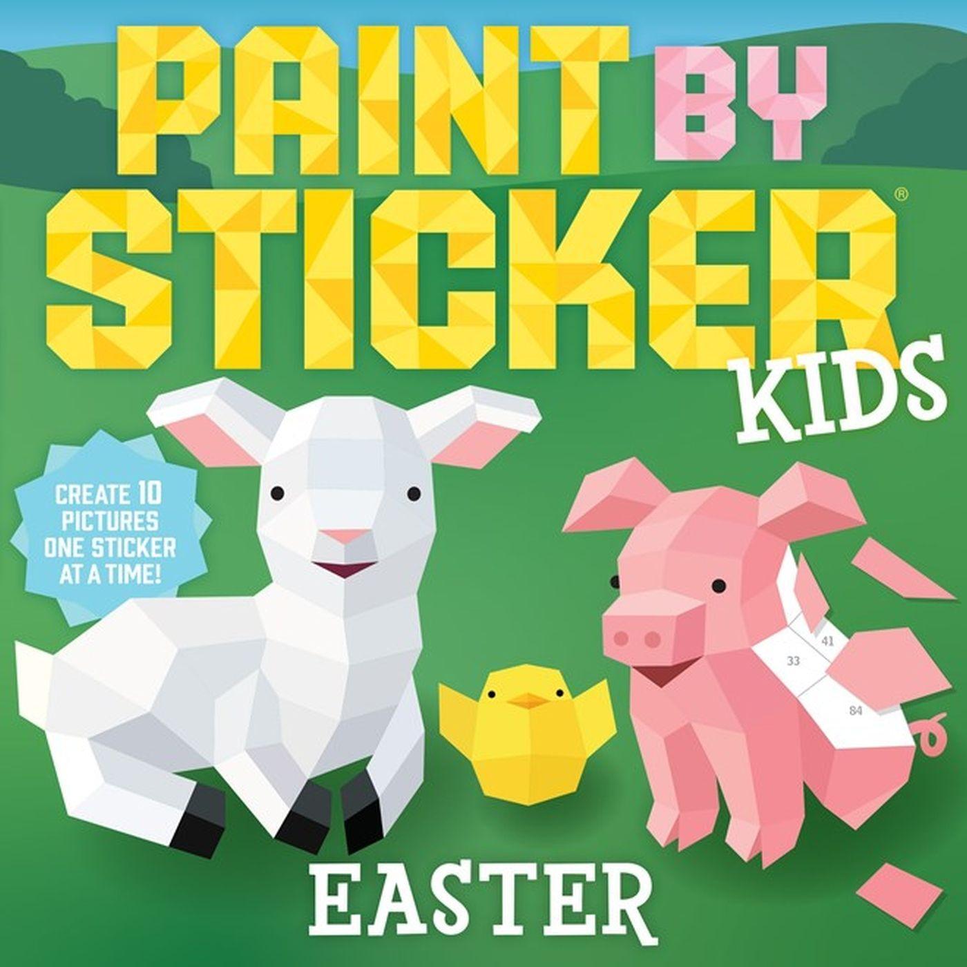 Paint by Sticker Kids: Easter