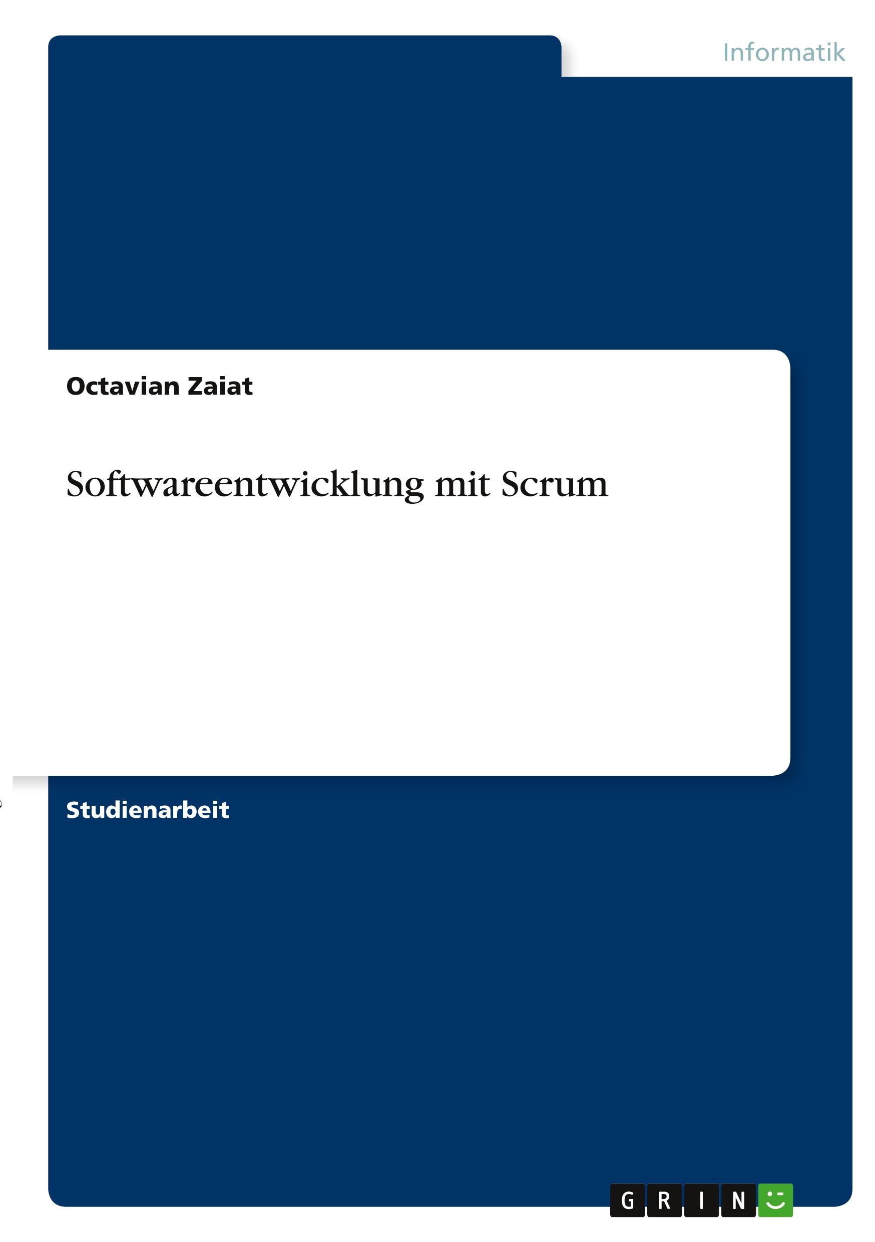 Softwareentwicklung mit Scrum