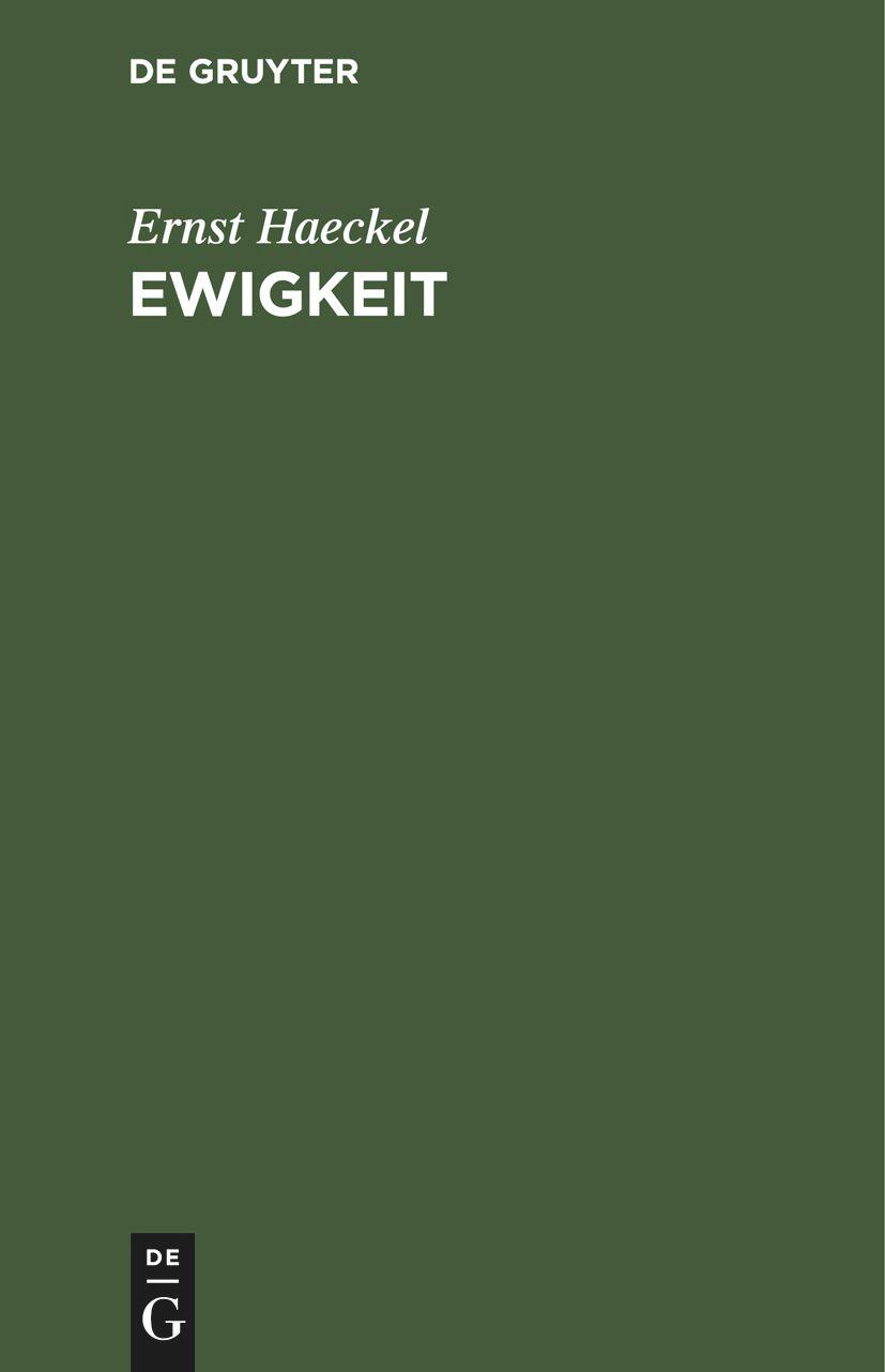 Ewigkeit