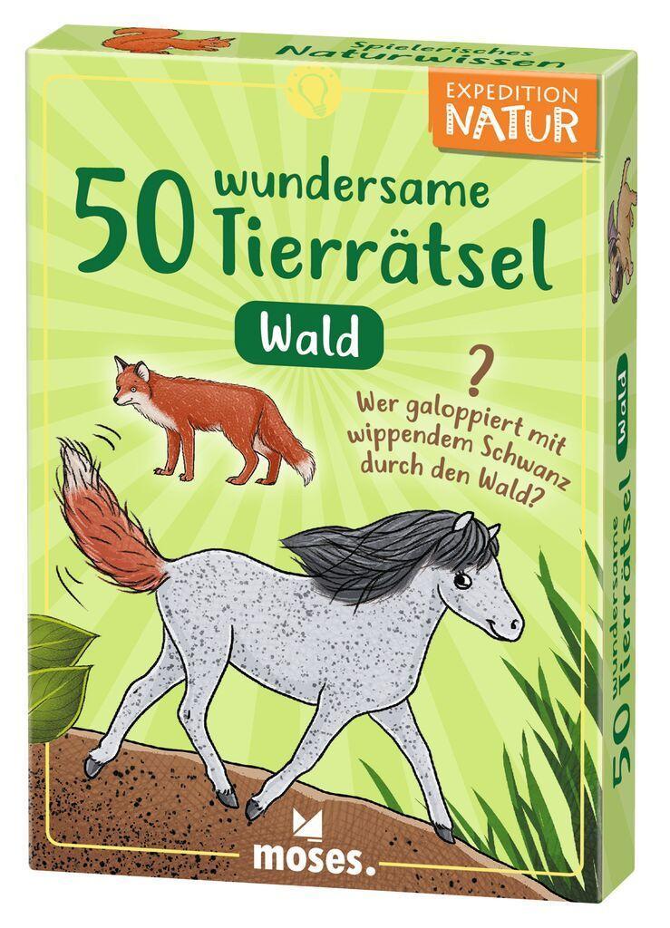 50 wundersame Tierrätsel - Wald