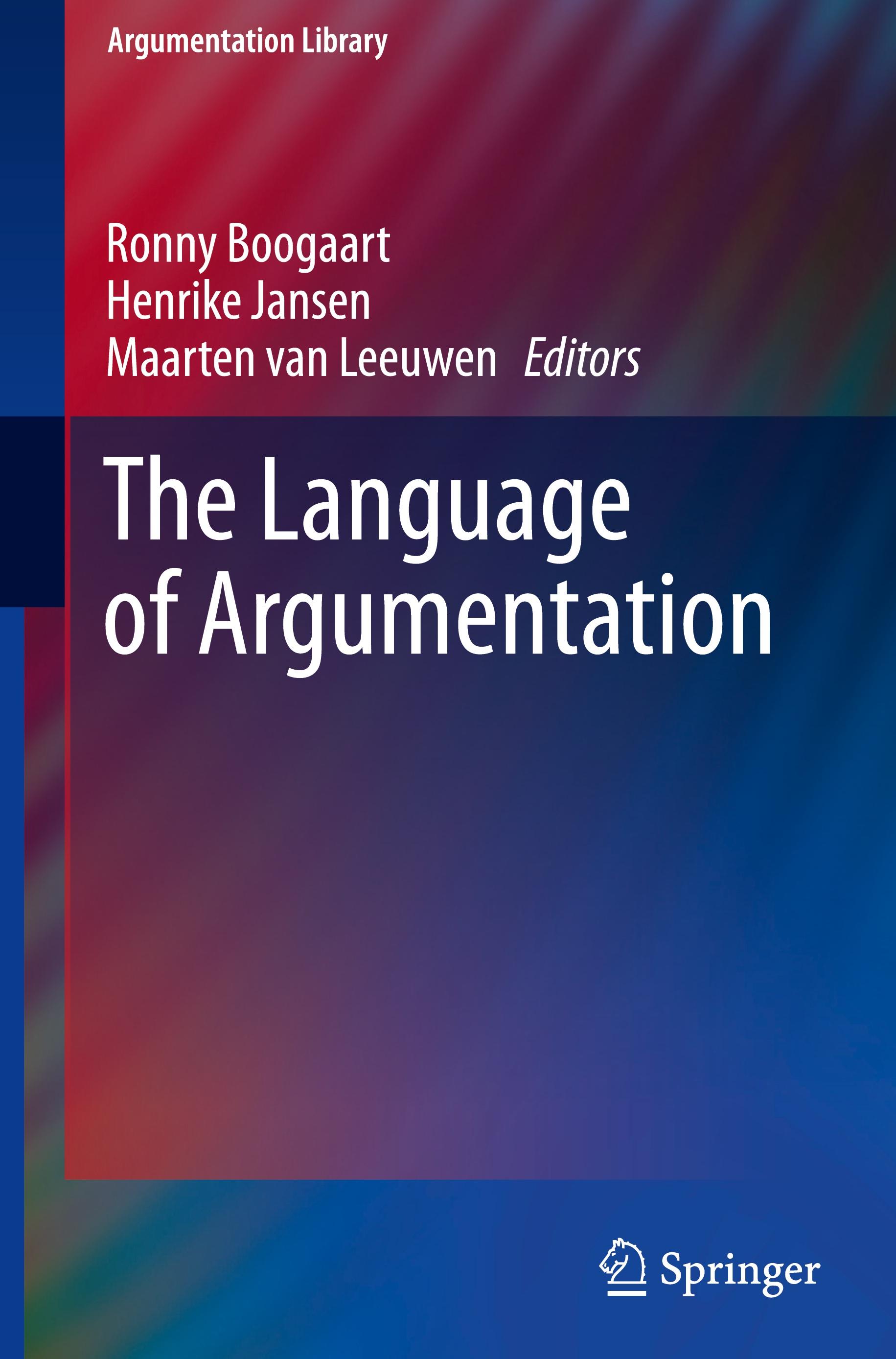 The Language of Argumentation