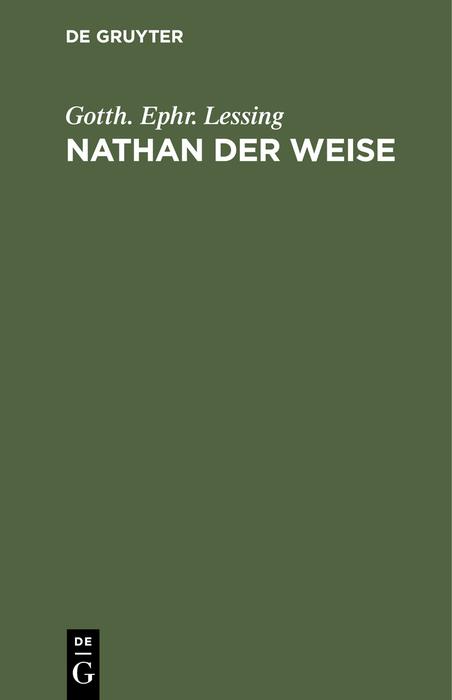 Nathan der Weise