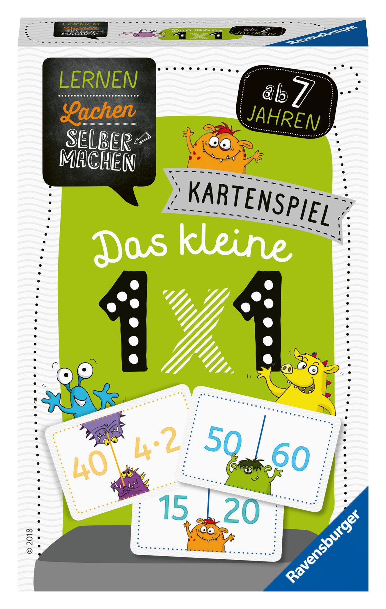 Lernen Lachen Selbermachen: Kartenspiel Das kleine 1 x 1