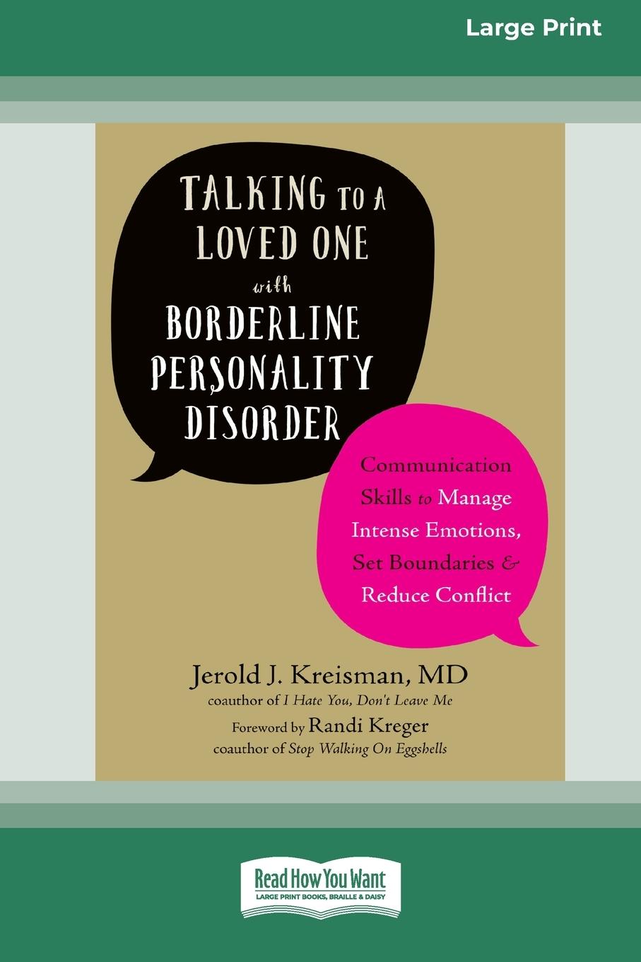 Talking to a Loved One with Borderline Personality Disorder