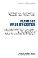 Flexible Arbeitszeiten