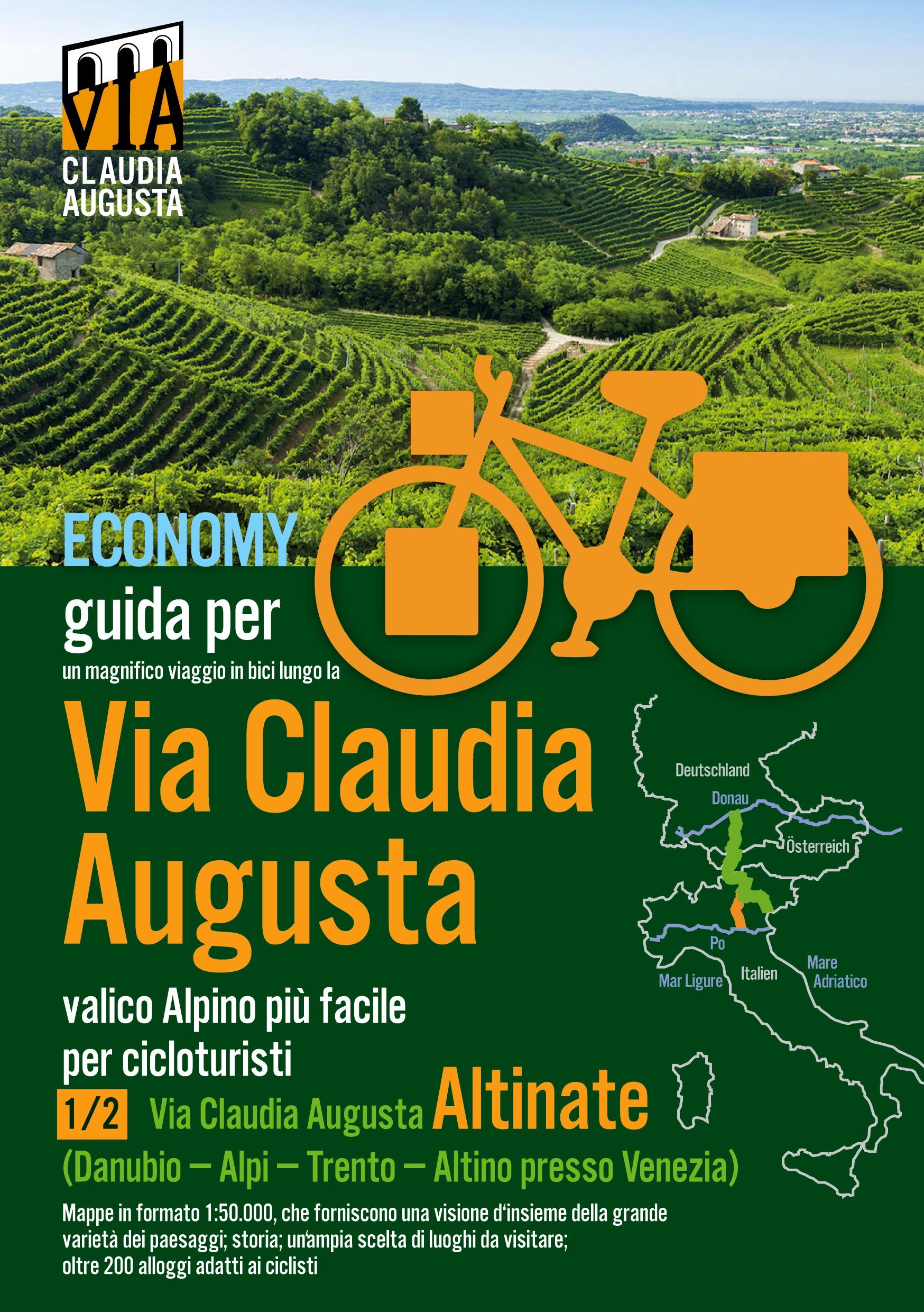 Percorso ciclabile Via Claudia Augusta 1/2 "Altinate" ECONOMY