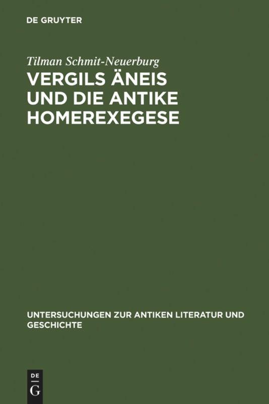 Vergils Äneis und die antike Homerexegese