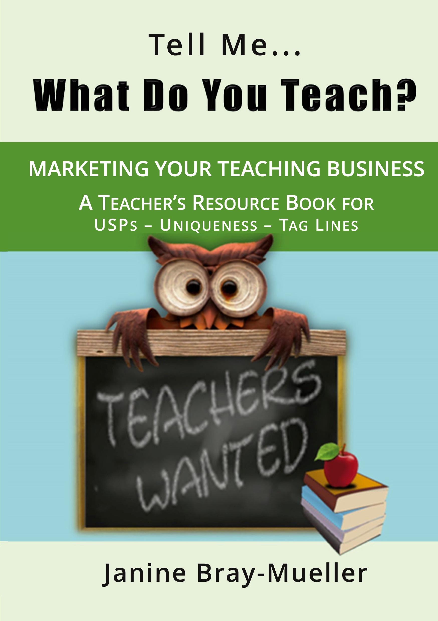 Tell Me... What Do You Teach?