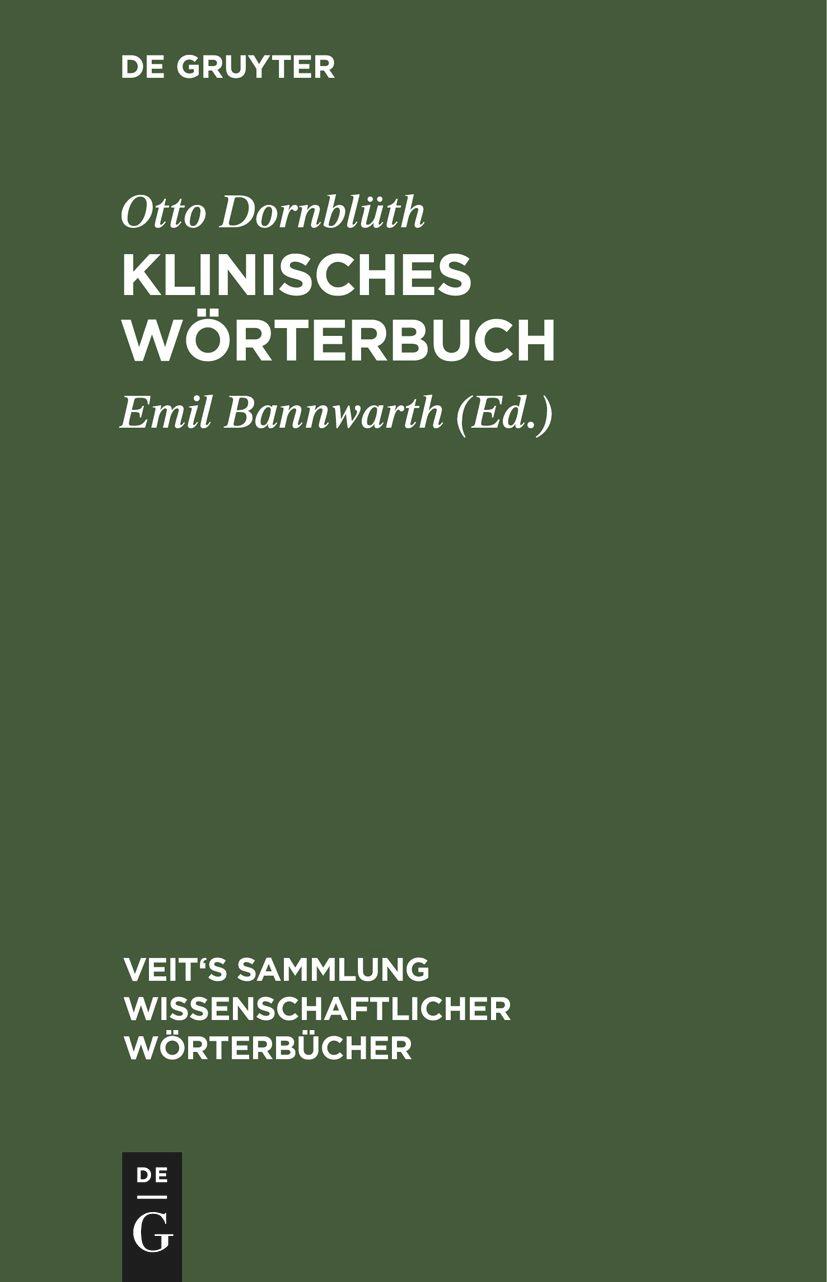 Klinisches Wörterbuch