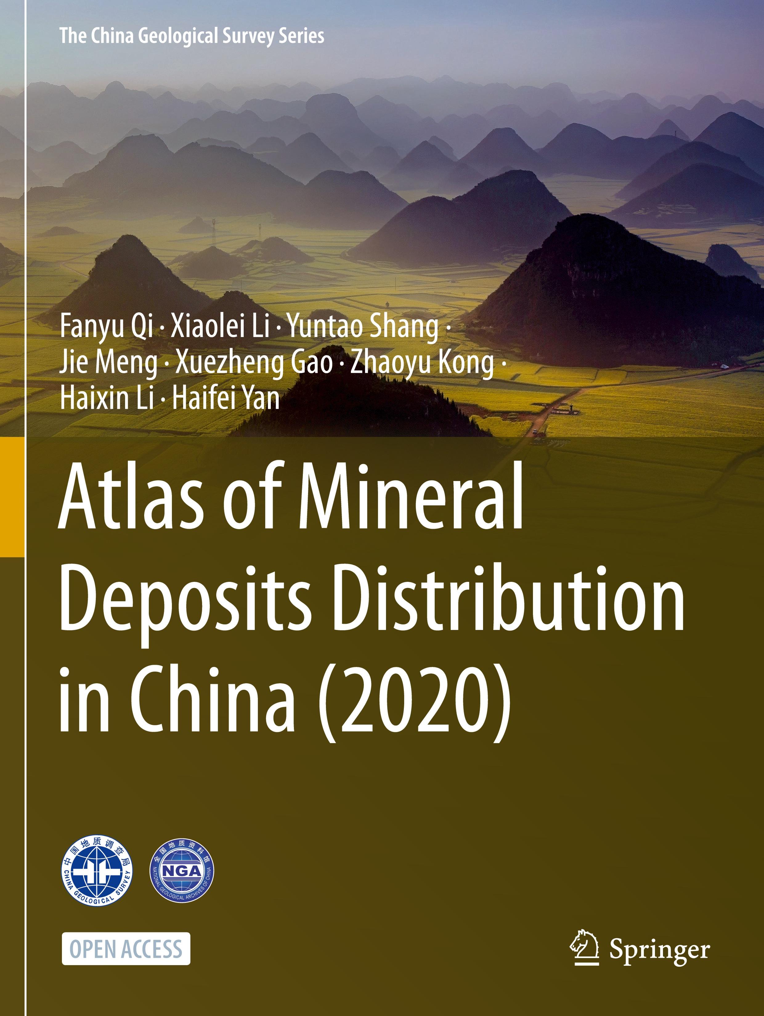 Atlas of Mineral Deposits Distribution in China (2020)