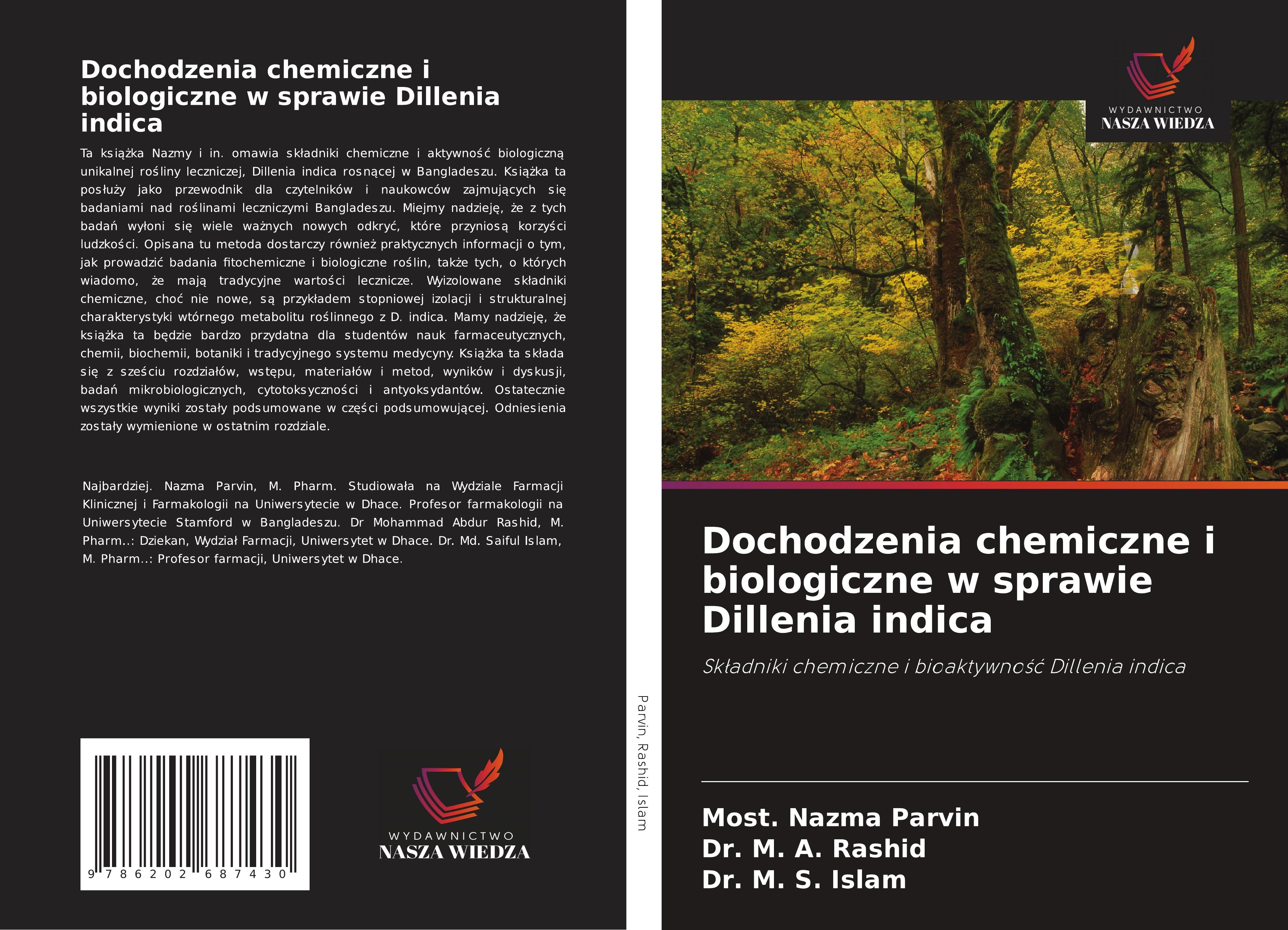 Dochodzenia chemiczne i biologiczne w sprawie Dillenia indica