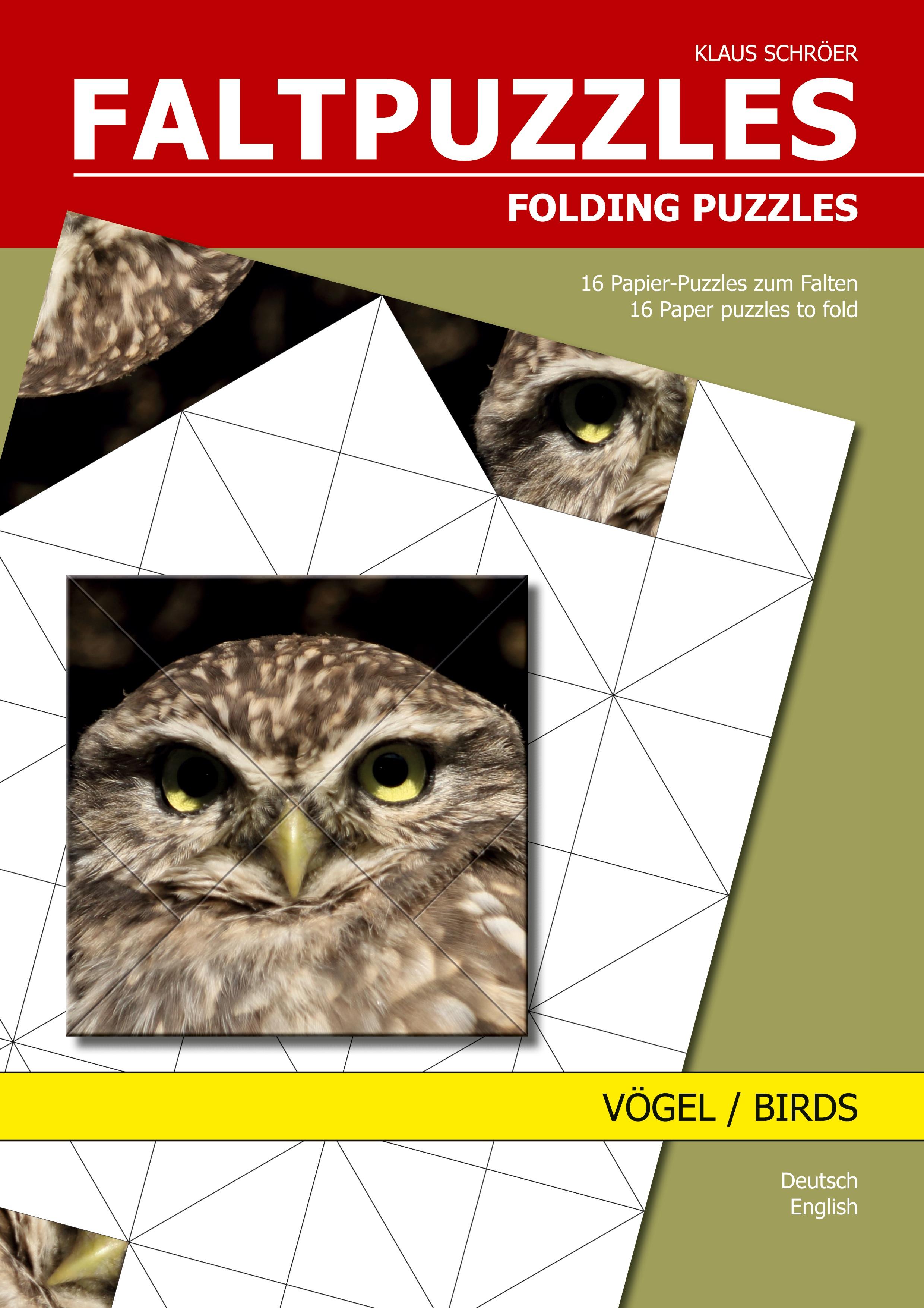 Faltpuzzles Vögel