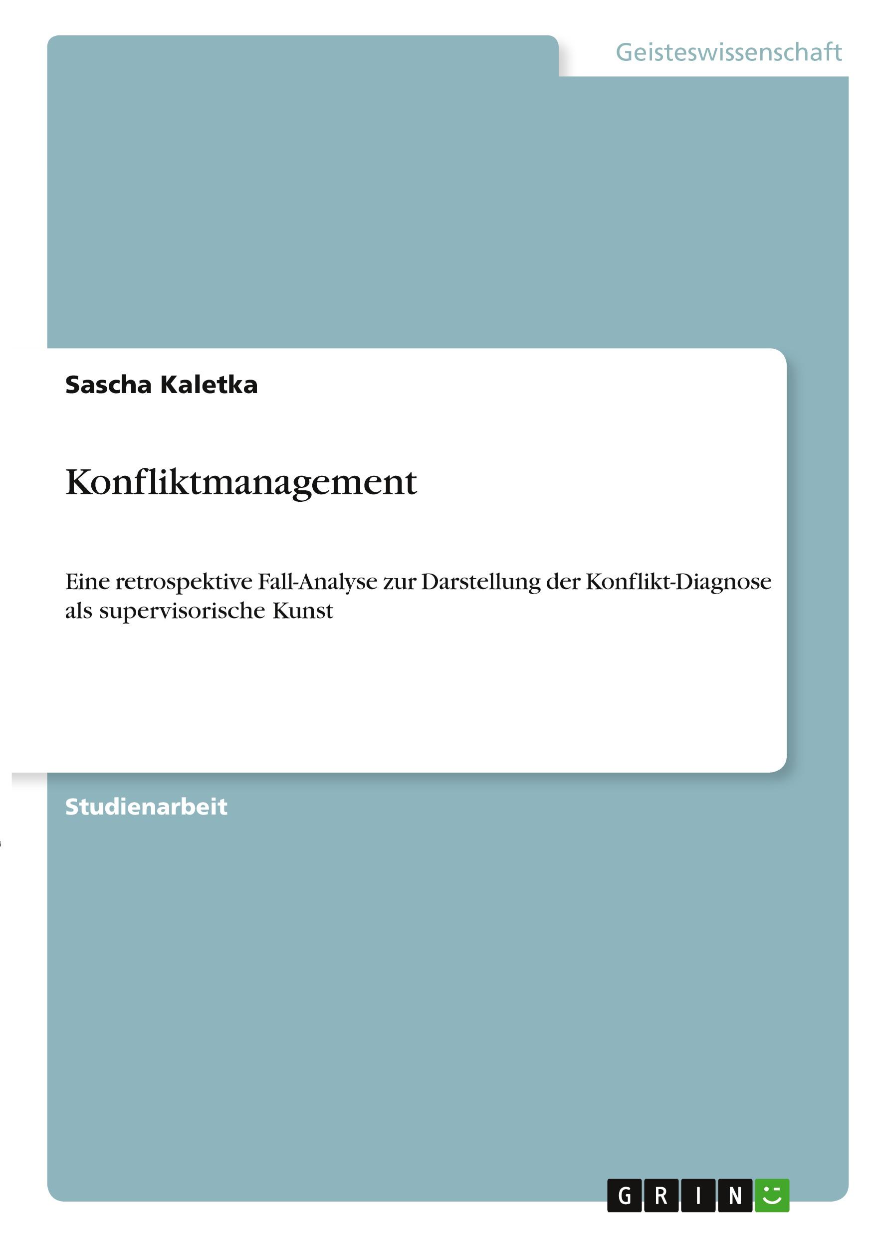 Konfliktmanagement