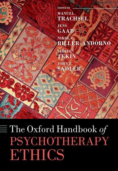 The Oxford Handbook of Psychotherapy Ethics