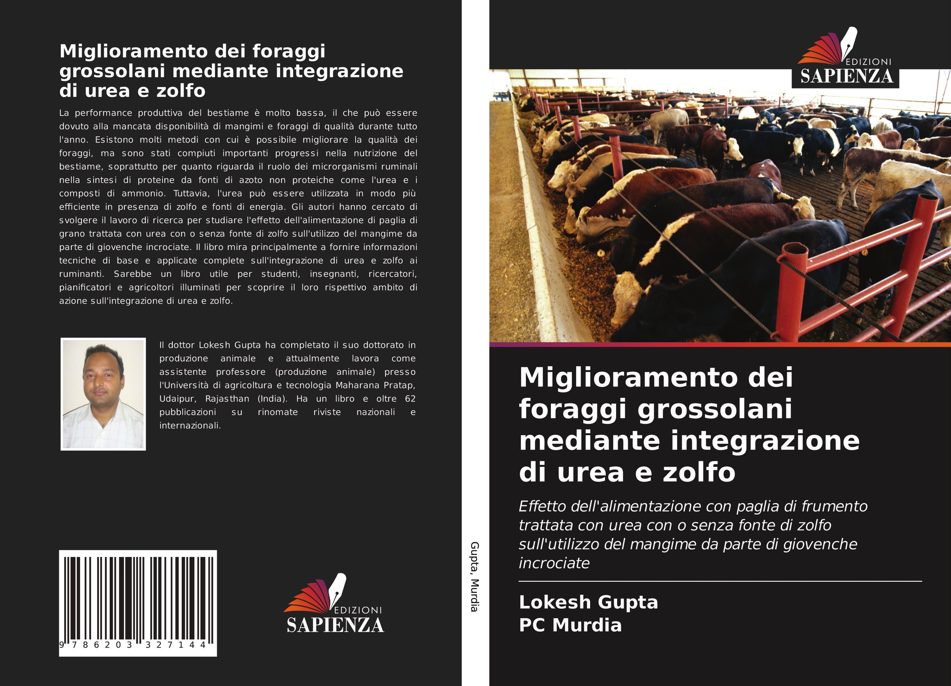 Miglioramento dei foraggi grossolani mediante integrazione di urea e zolfo