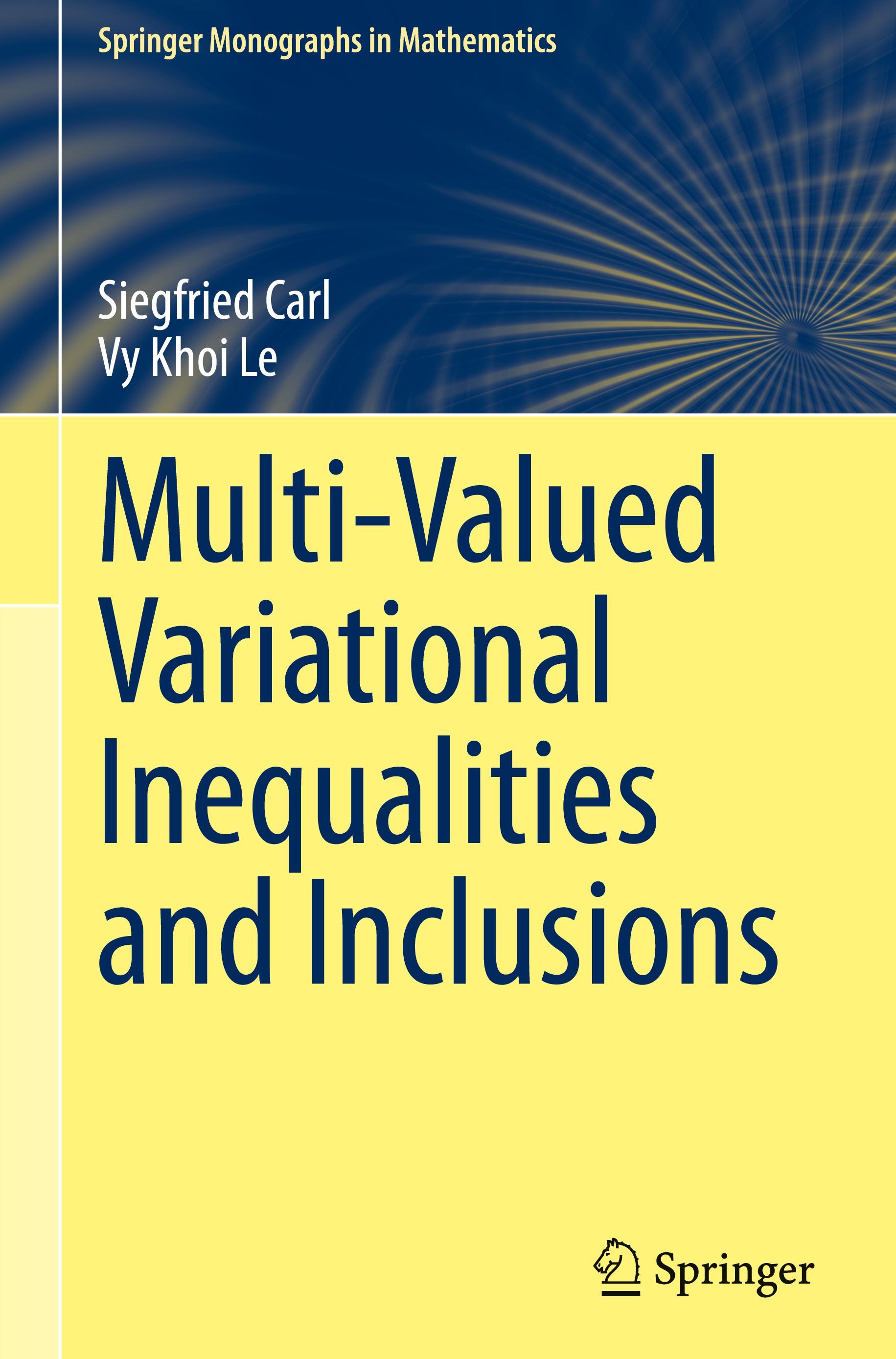 Multi-Valued Variational Inequalities and Inclusions