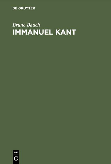 Immanuel Kant