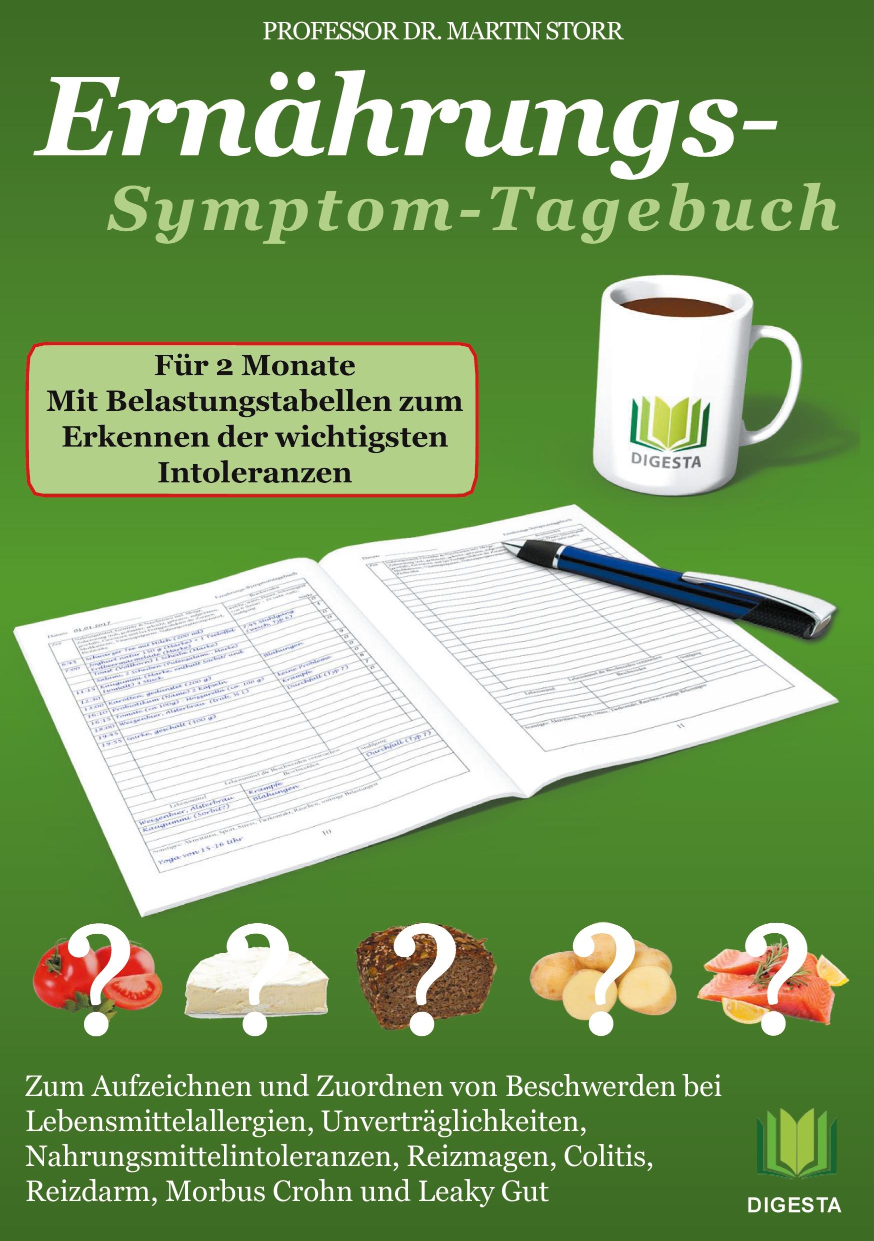 Ernährungs-Symptom-Tagebuch für 2 Monate