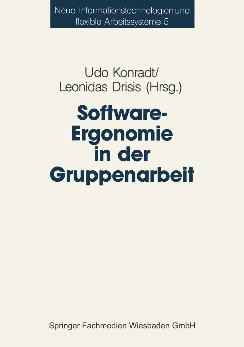 Software-Ergonomie in der Gruppenarbeit