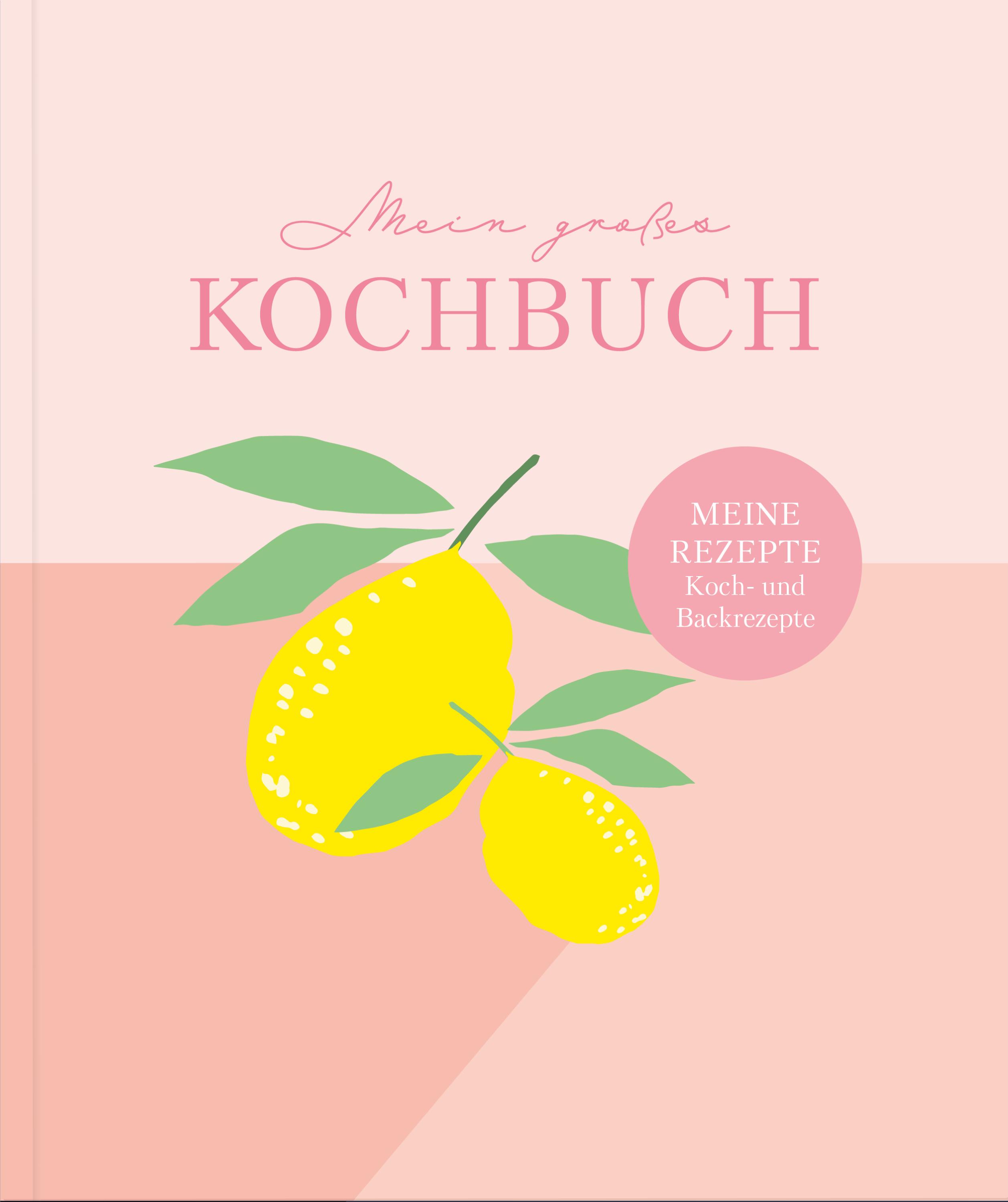 Rezeptbuch zum Selberschreiben: Großes Kochbuch zum Selberschreiben | Rezeptsammlung für 60 Rezepte & 20 Menüs |