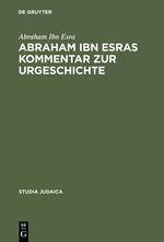 Abraham ibn Esras Kommentar zur Urgeschichte