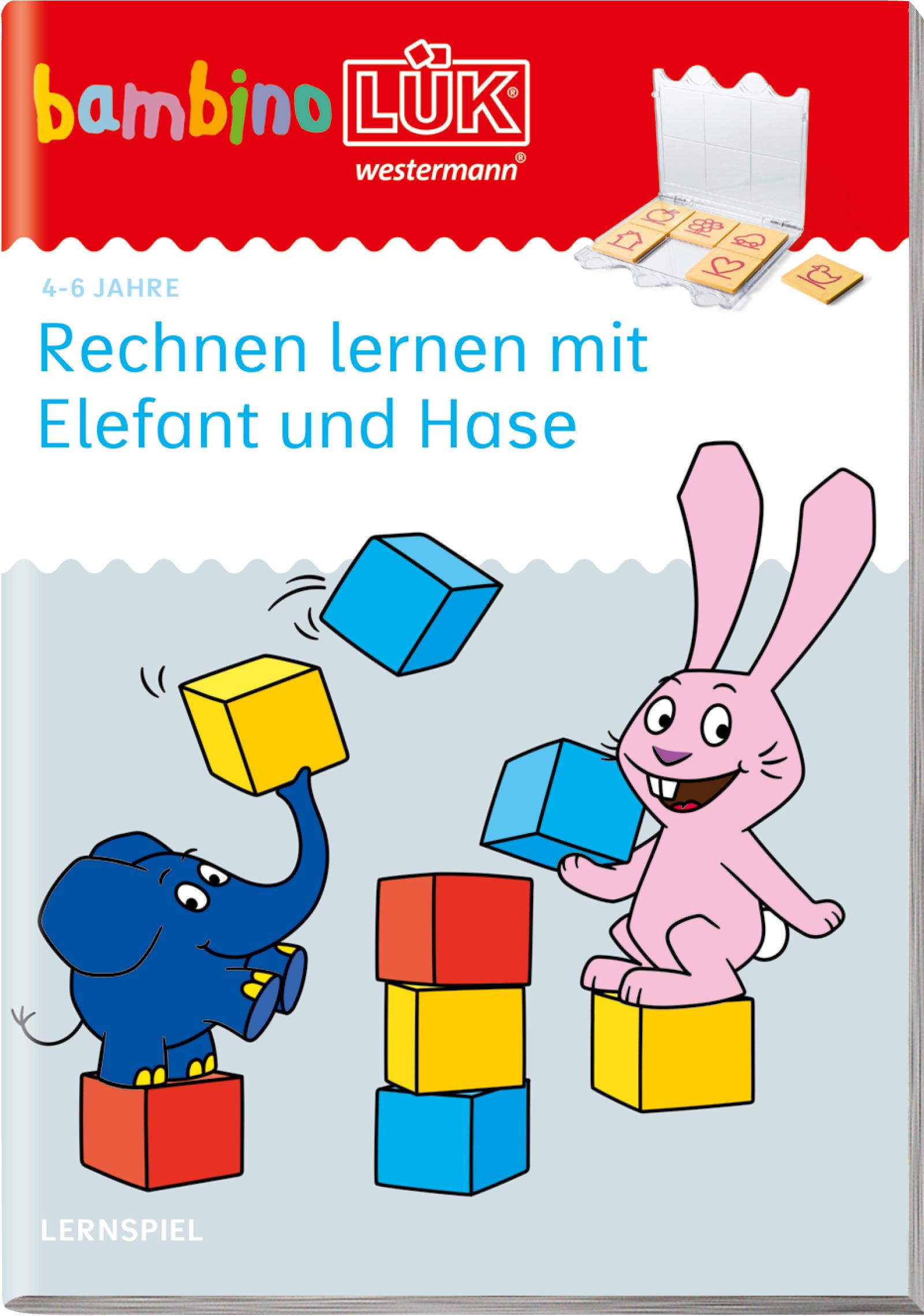 bambinoLÜK. Vorschule. Erstes Rechnen mit Elefant und Hase. 4/5/6 Jahre