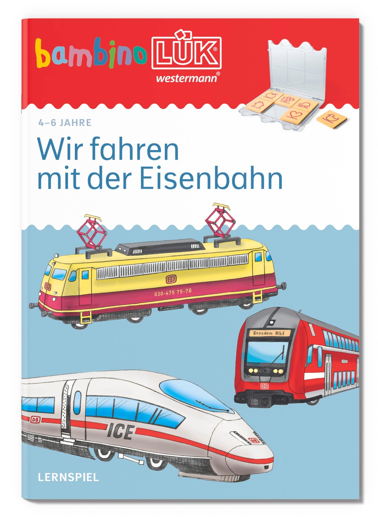 bambinoLÜK 4/6 Jahre Wir fahren mit der Eisenbahn