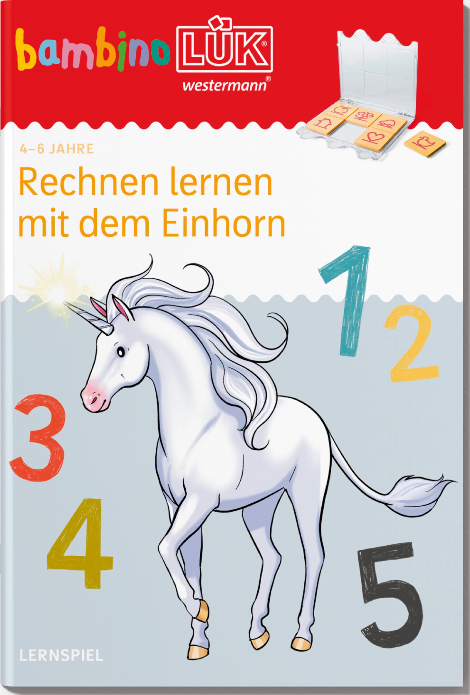 bambinoLÜK. 4/5/6 Jahre - Vorschule Rechnen lernen mit dem Einhorn