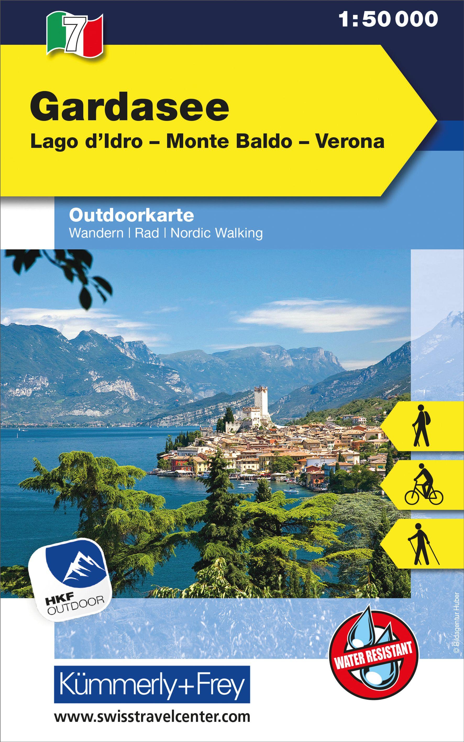 KuF Gardasee 1 : 50 000 - Outdoorkarte