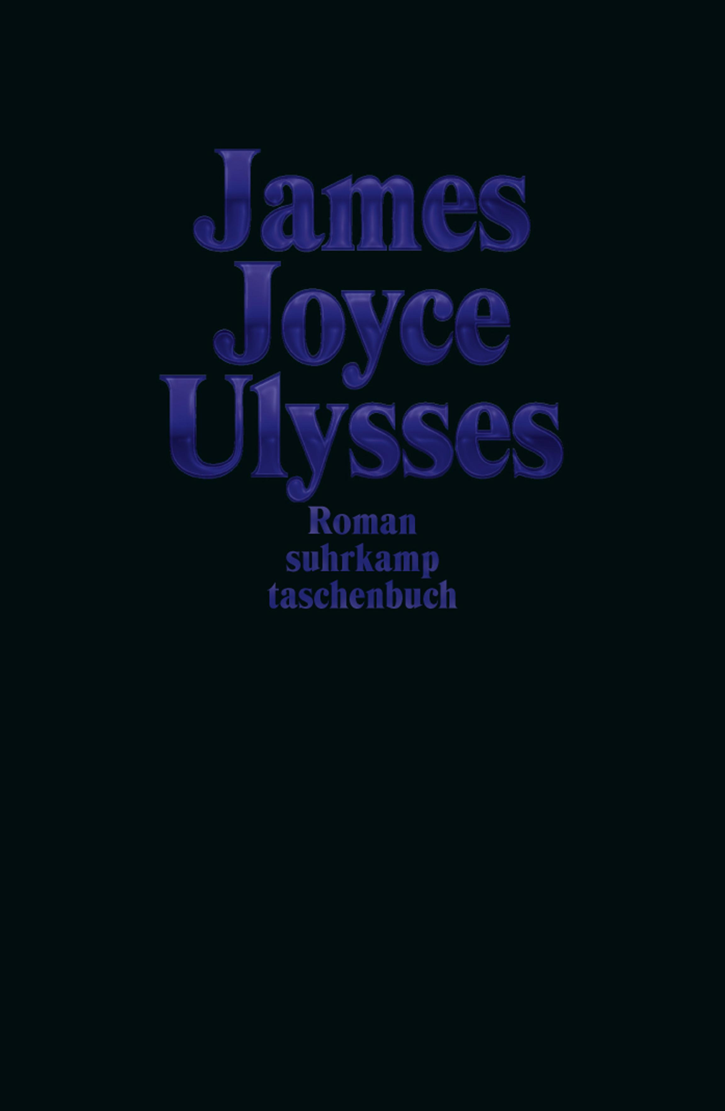 Ulysses Jubiläumsausgabe Dunkelblau