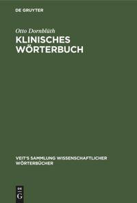 Klinisches Wörterbuch