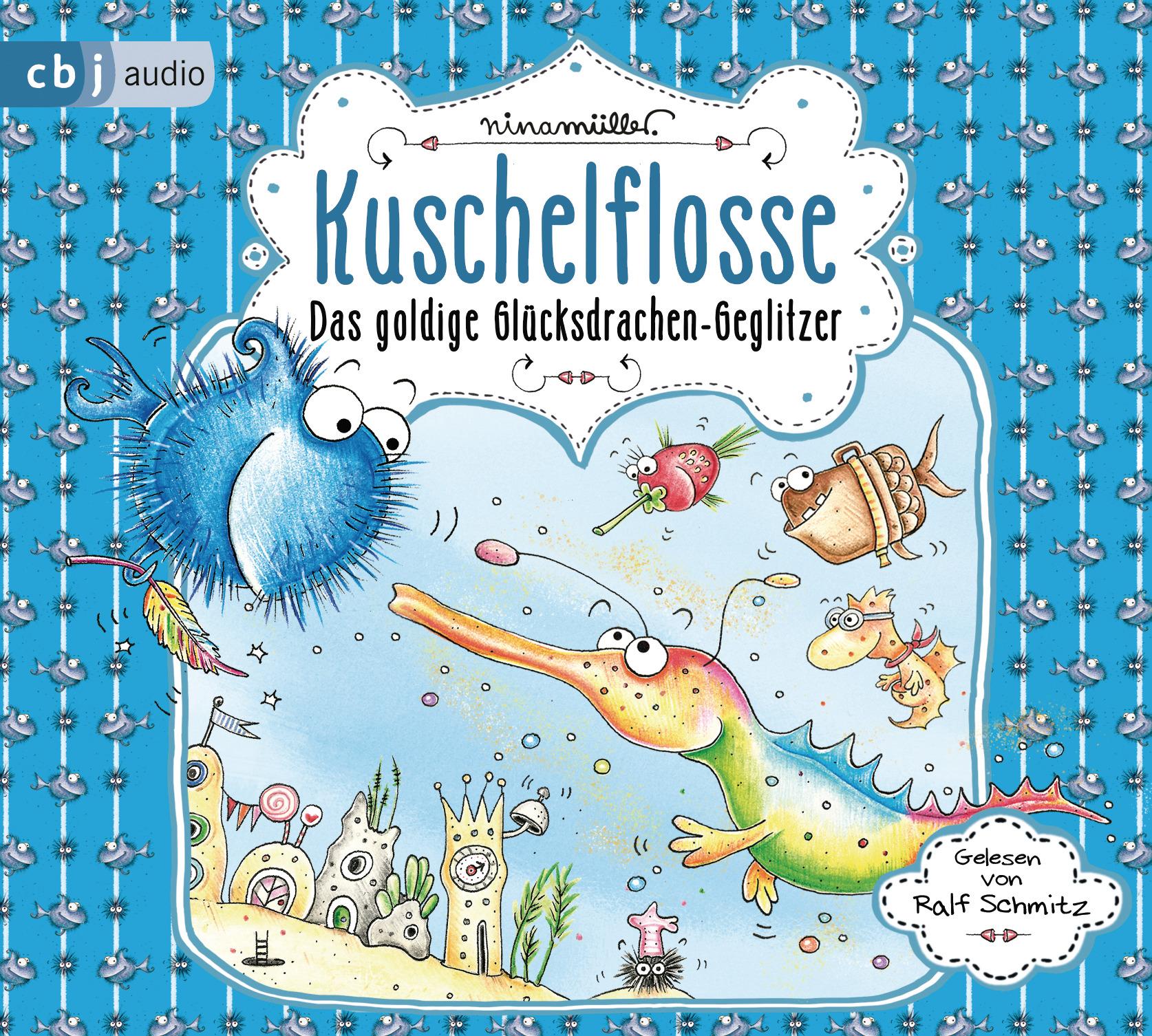 Kuschelflosse - Das goldige Glücksdrachen-Geglitzer