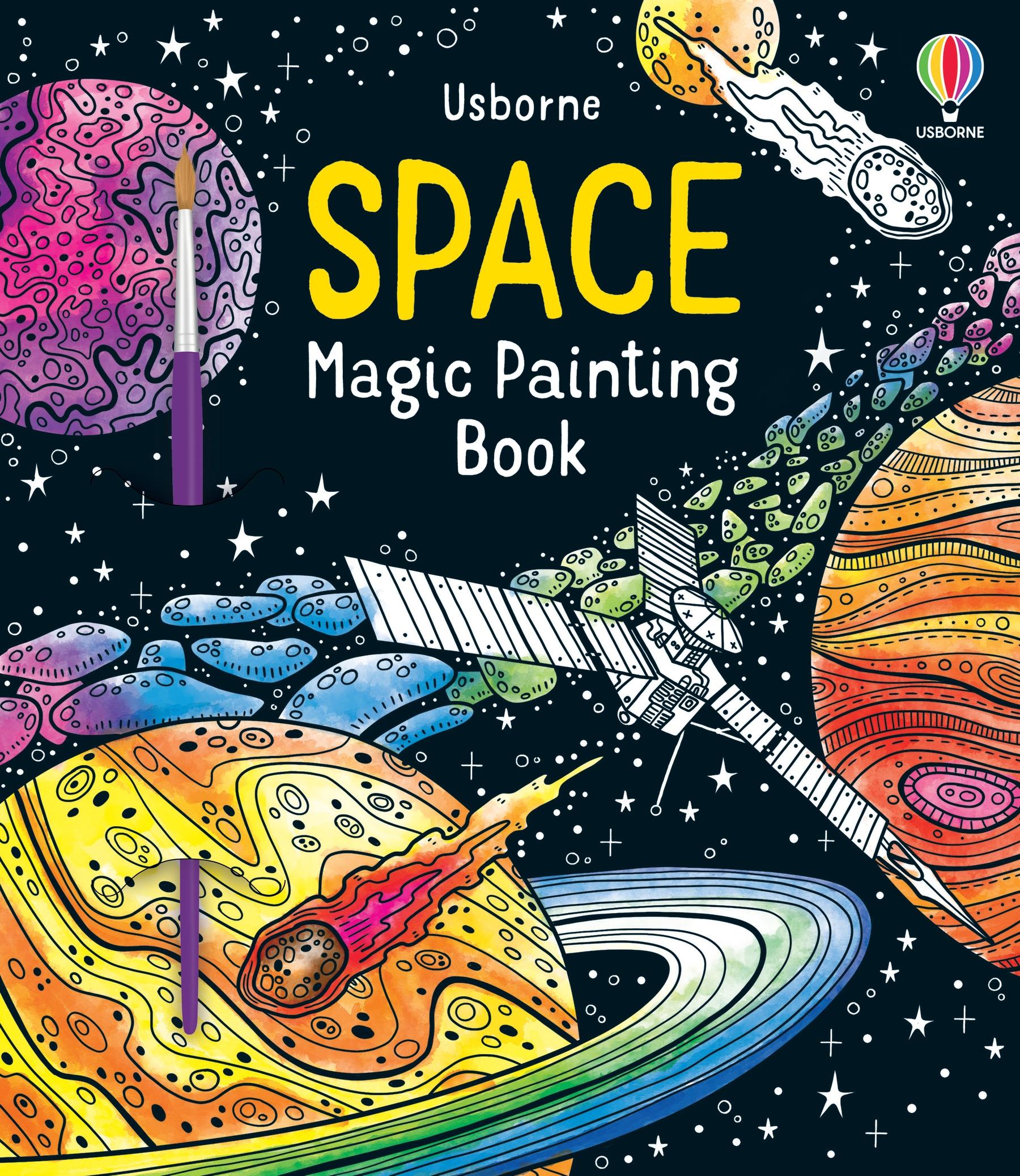 Space Magic Painting Book