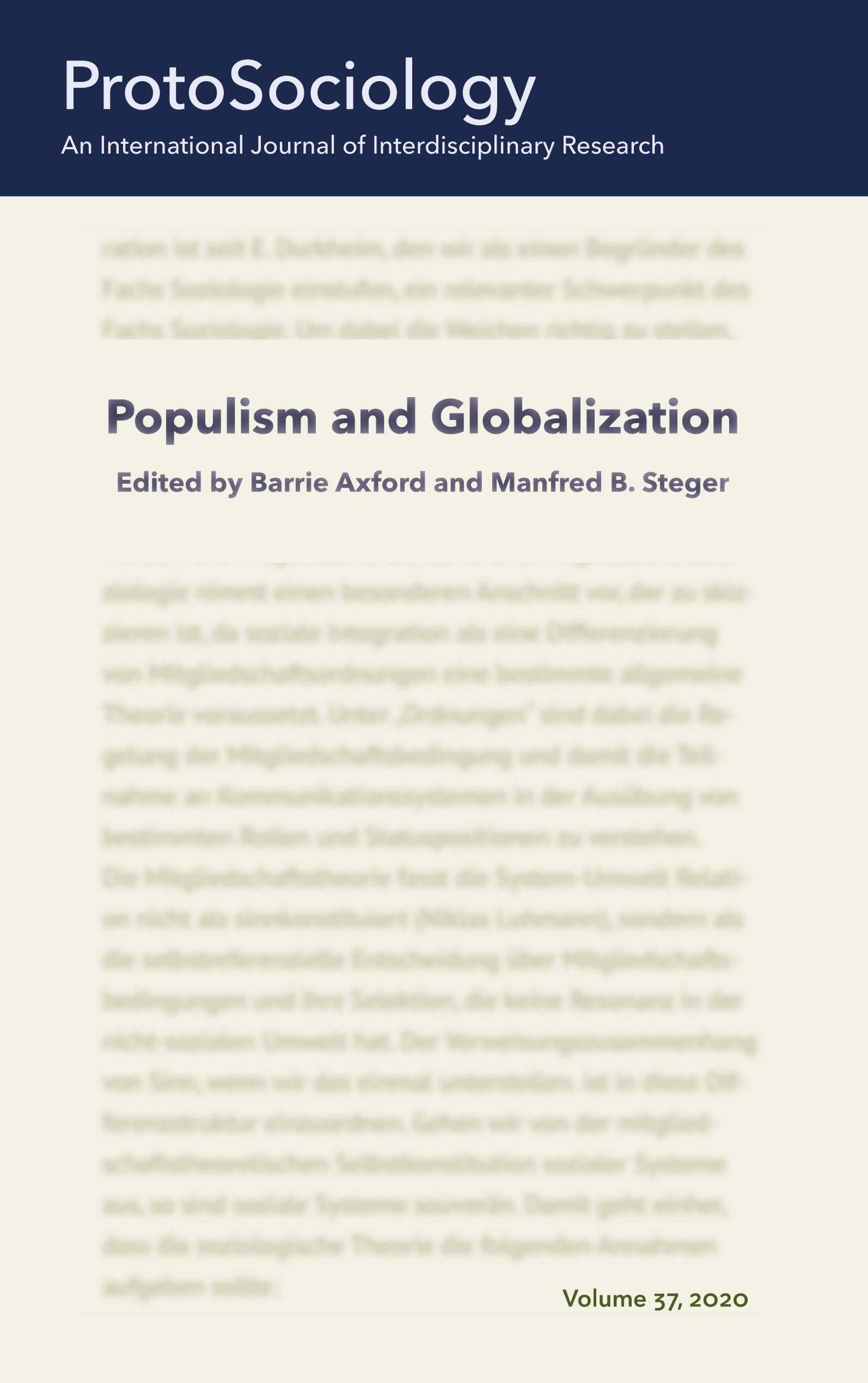 Populism and Globalization